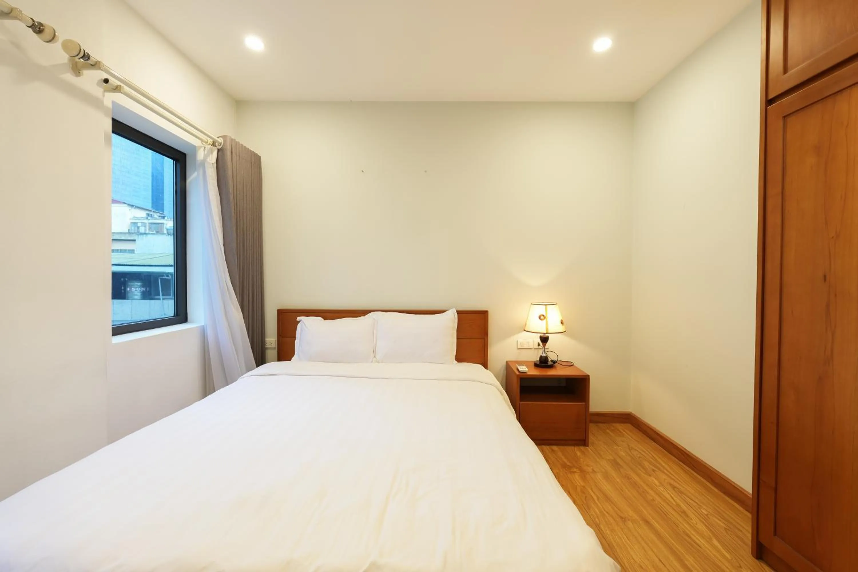 Bed in NINE HOUSING 68 Kim Ma Thuong