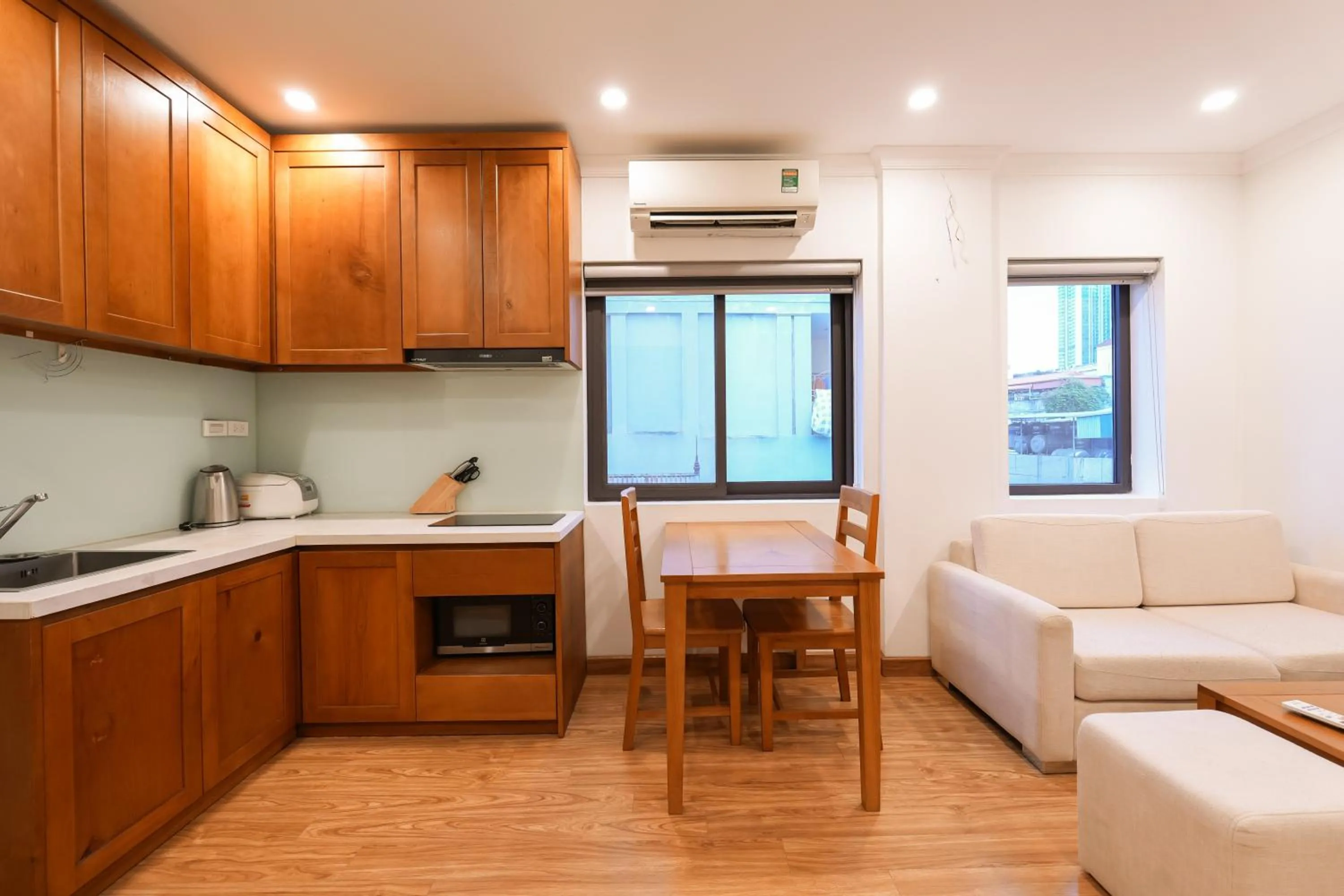 Living room in NINE HOUSING 68 Kim Ma Thuong