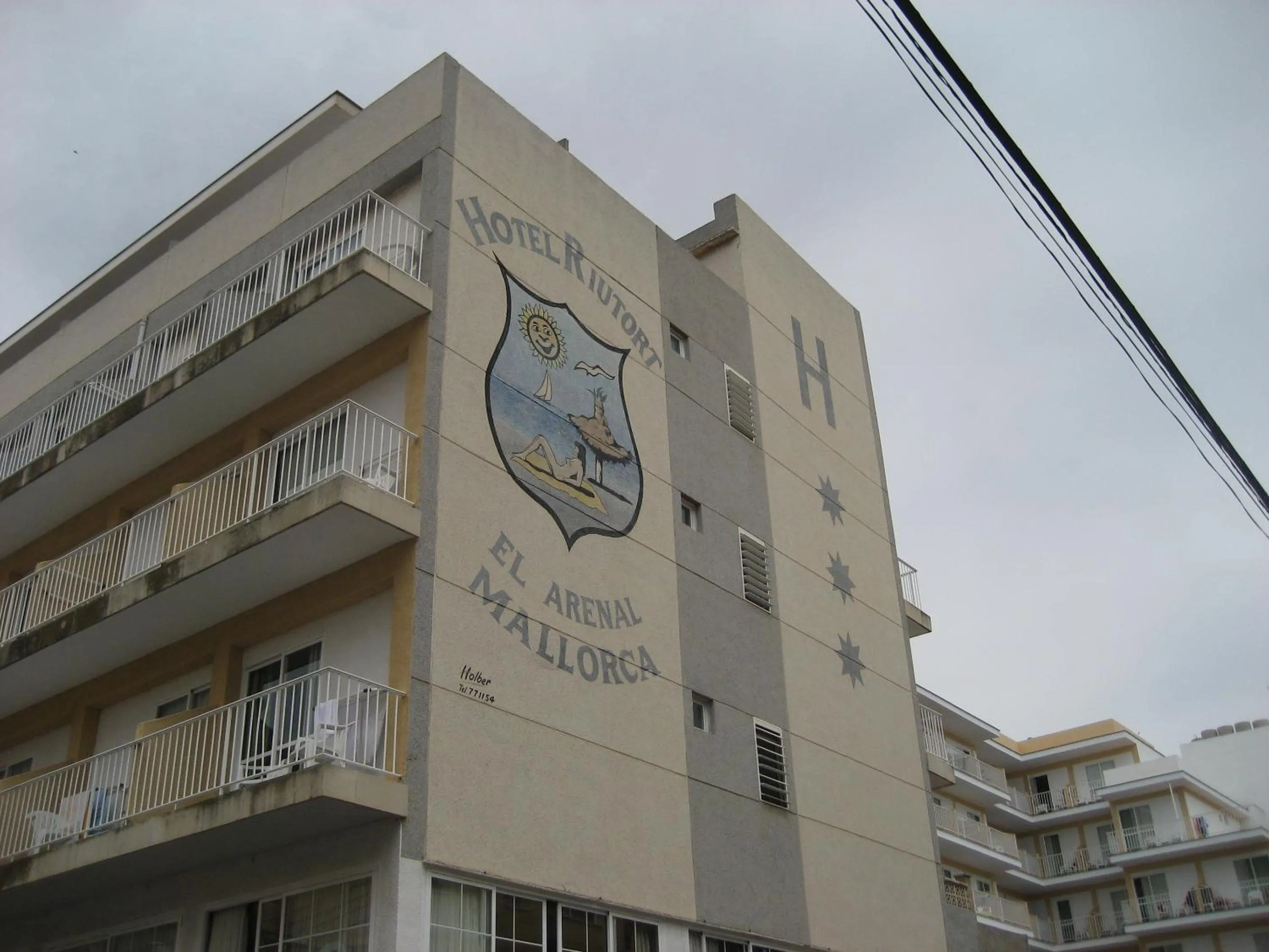 Facade/entrance in Hotel Riutort