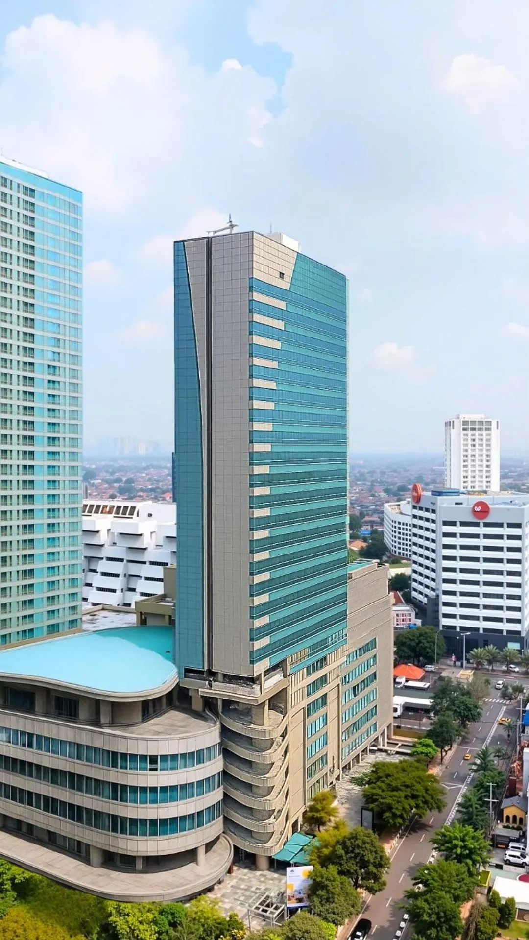 Property building in Grand Whiz Hotel Praxis Surabaya