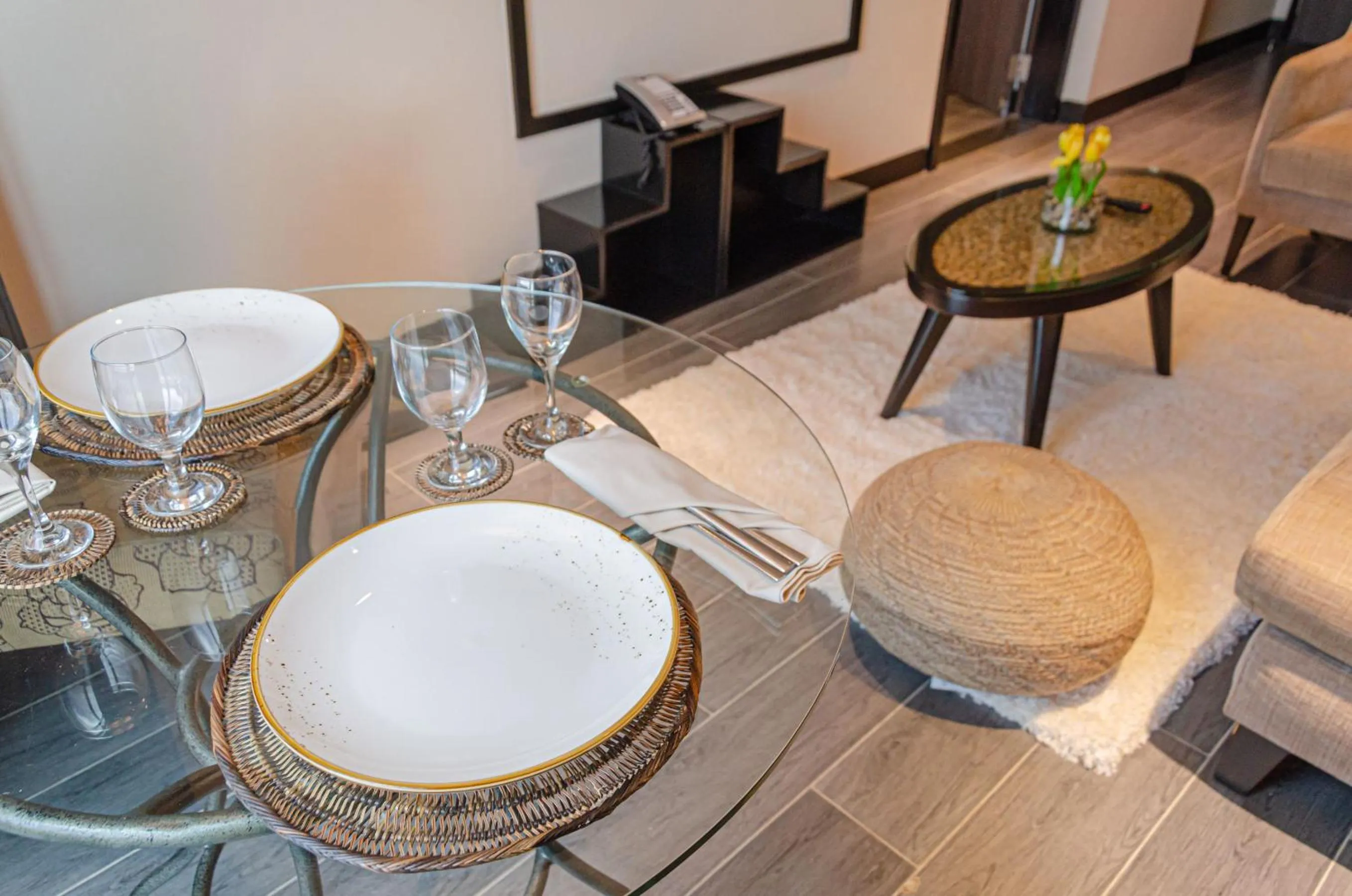 Dining area in Newport Stay by Runway Manila & Attractions