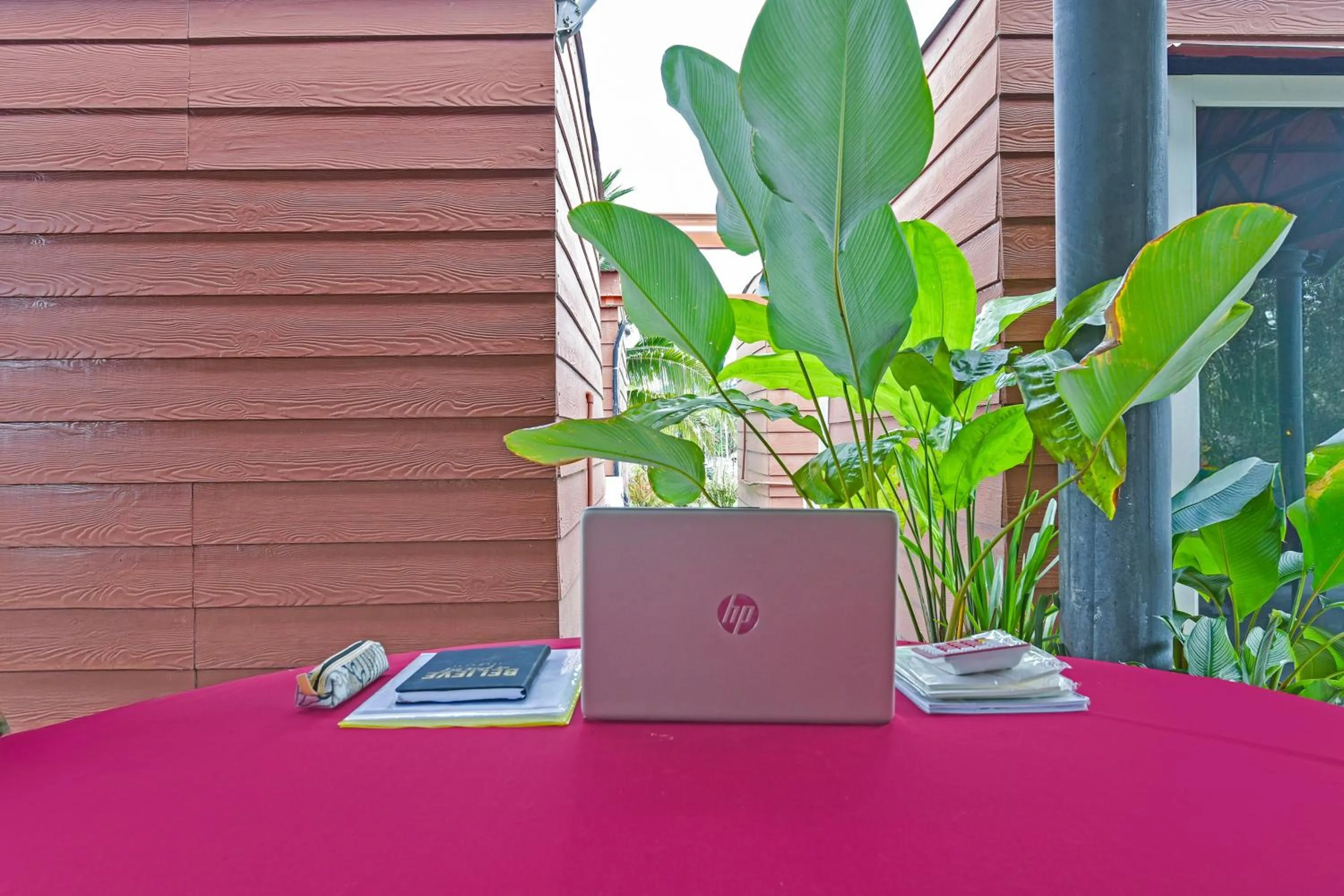 Lobby or reception in Hotel O Asiacamp Chalet Tanjung Karang