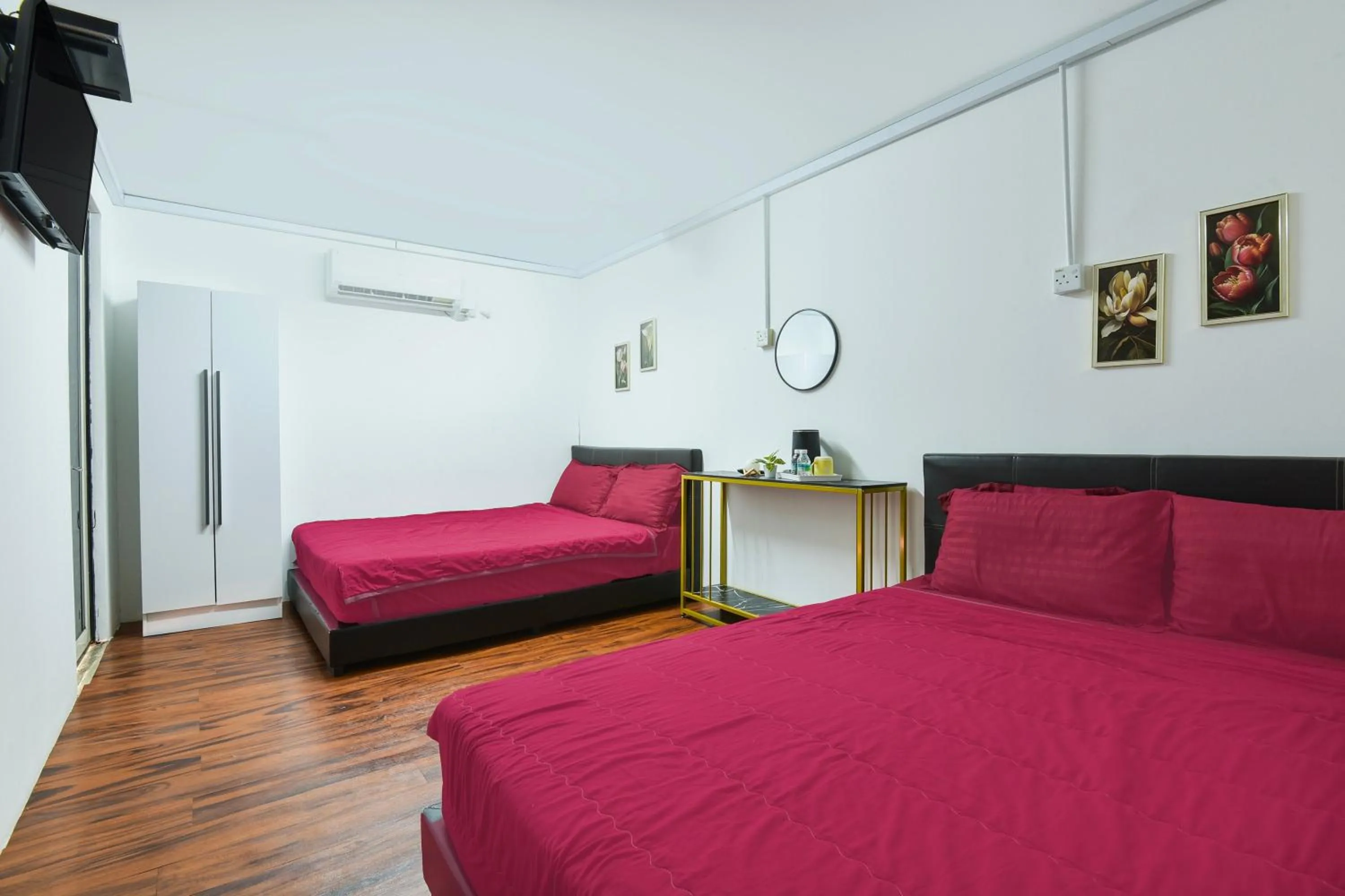 Bedroom, Bed in Hotel O Asiacamp Chalet Tanjung Karang