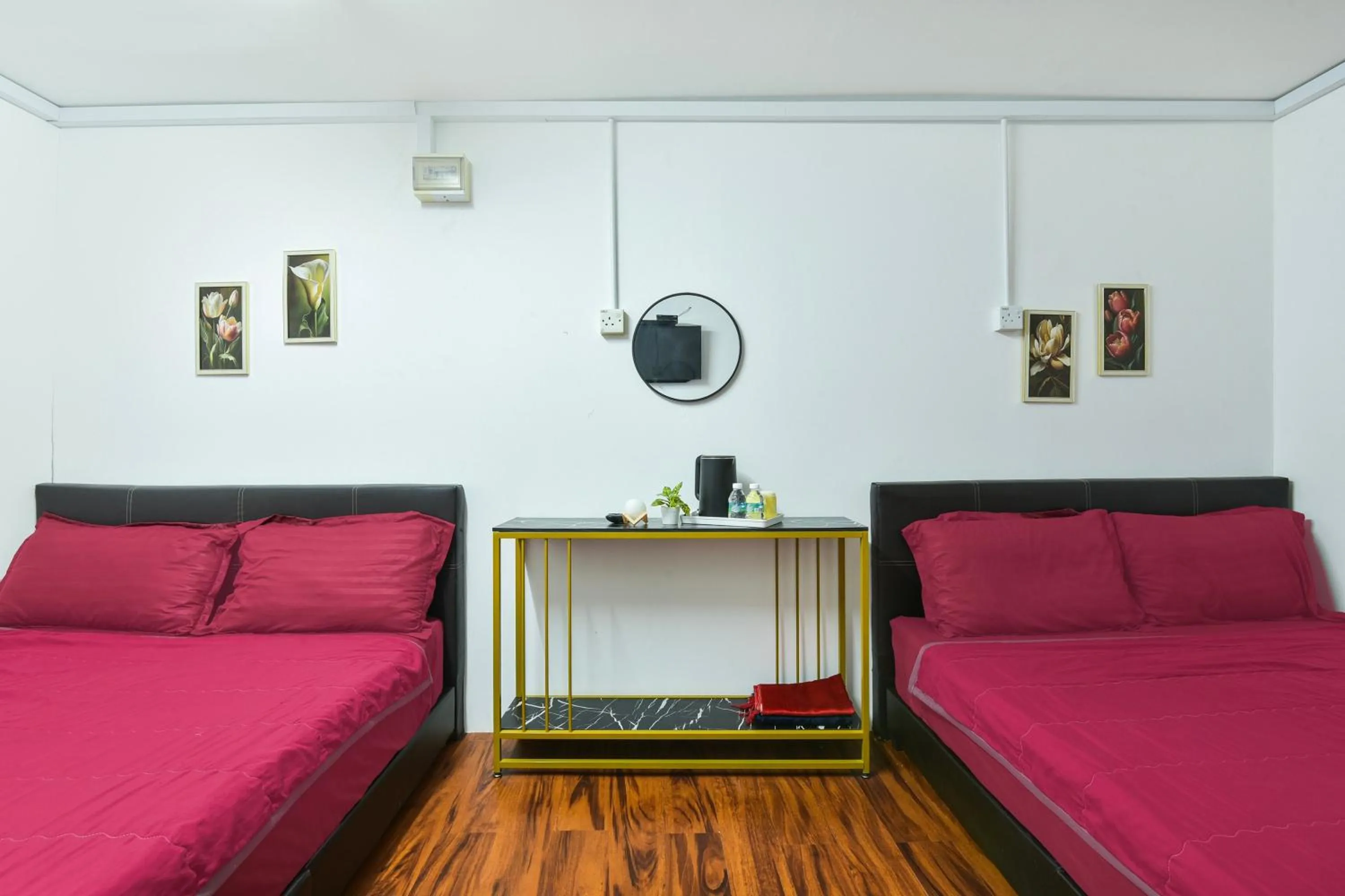 Bedroom in Hotel O Asiacamp Chalet Tanjung Karang