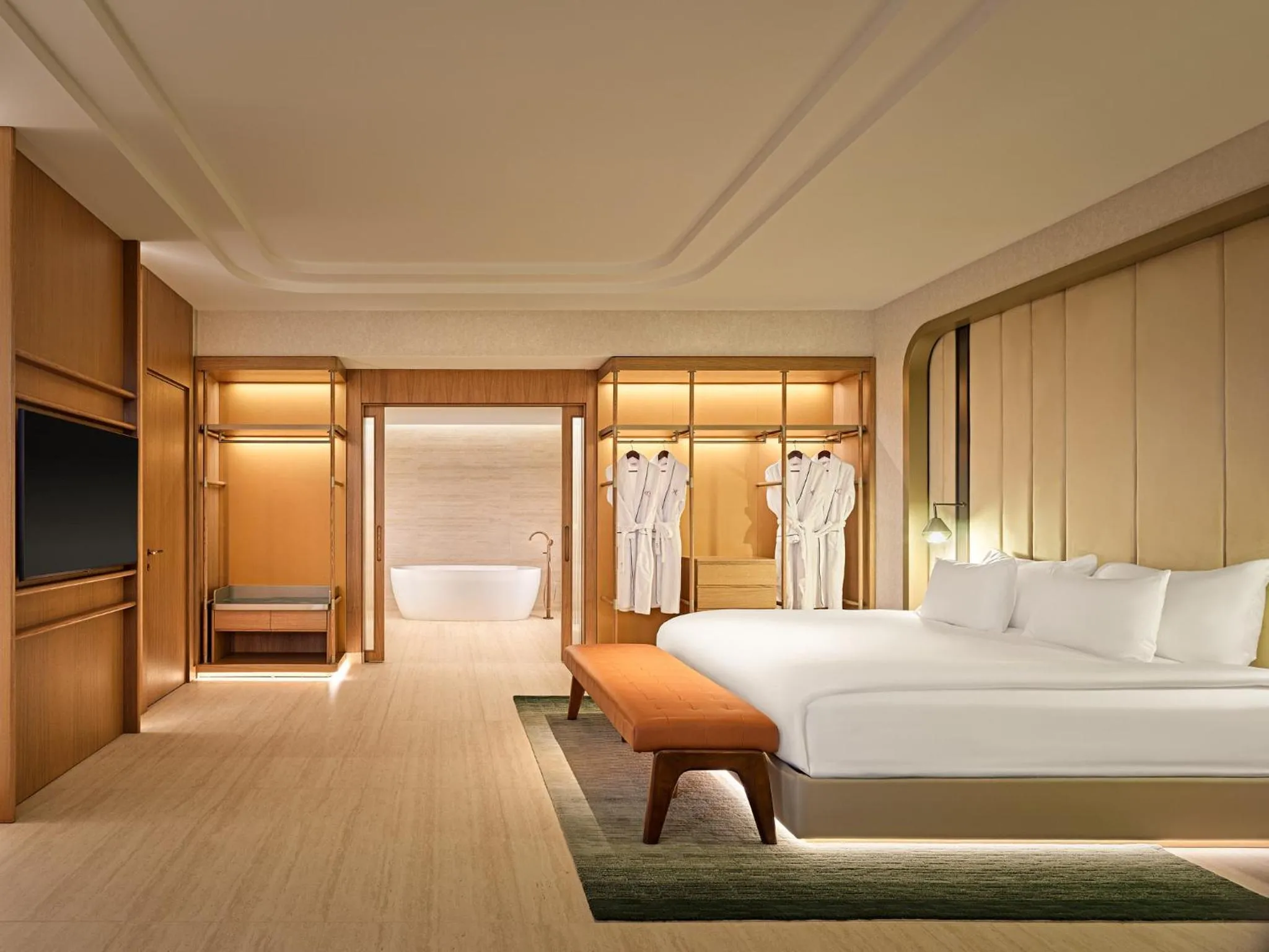 Bed in XO CAPE ARNNA Fethiye