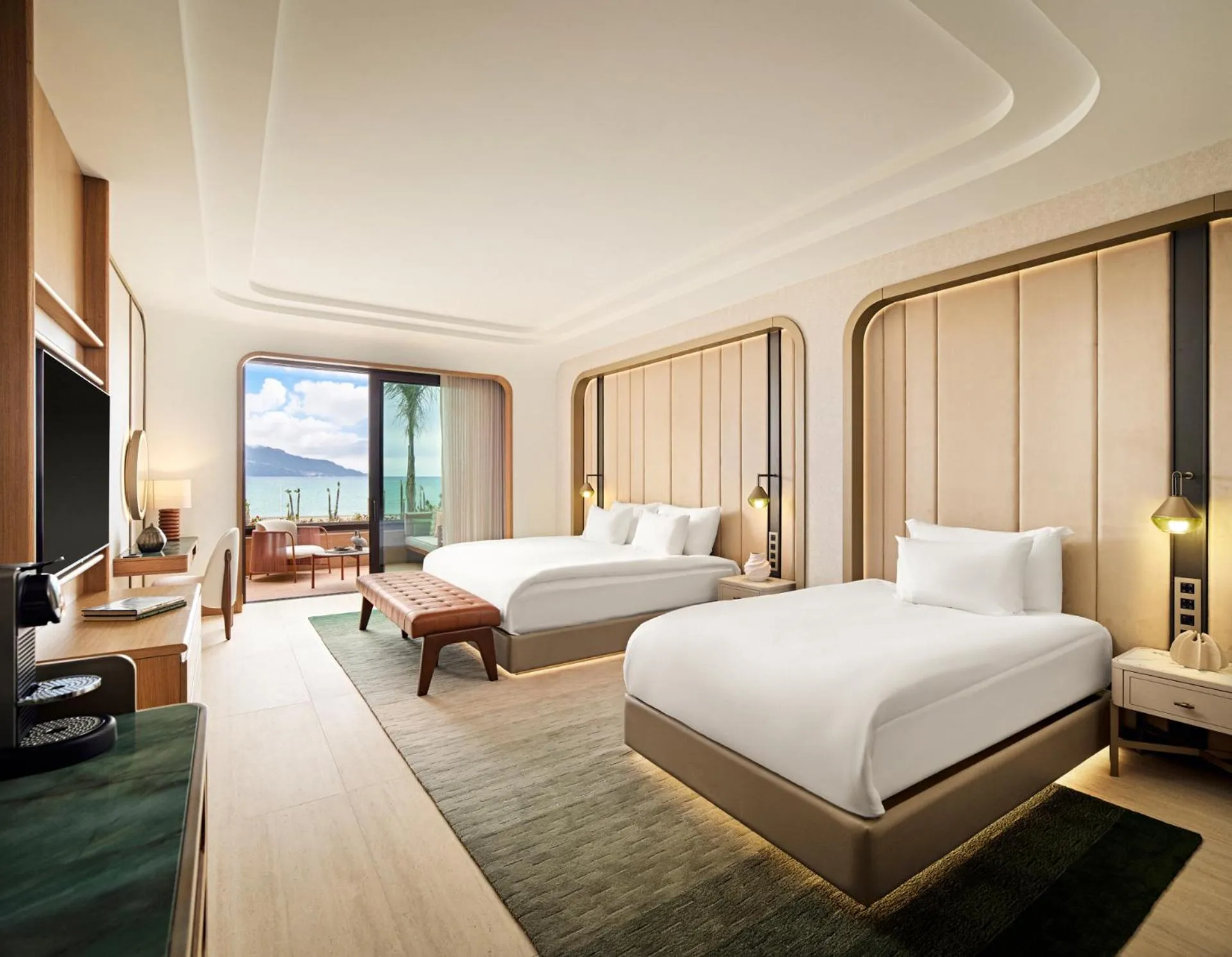 Bed in XO CAPE ARNNA Fethiye