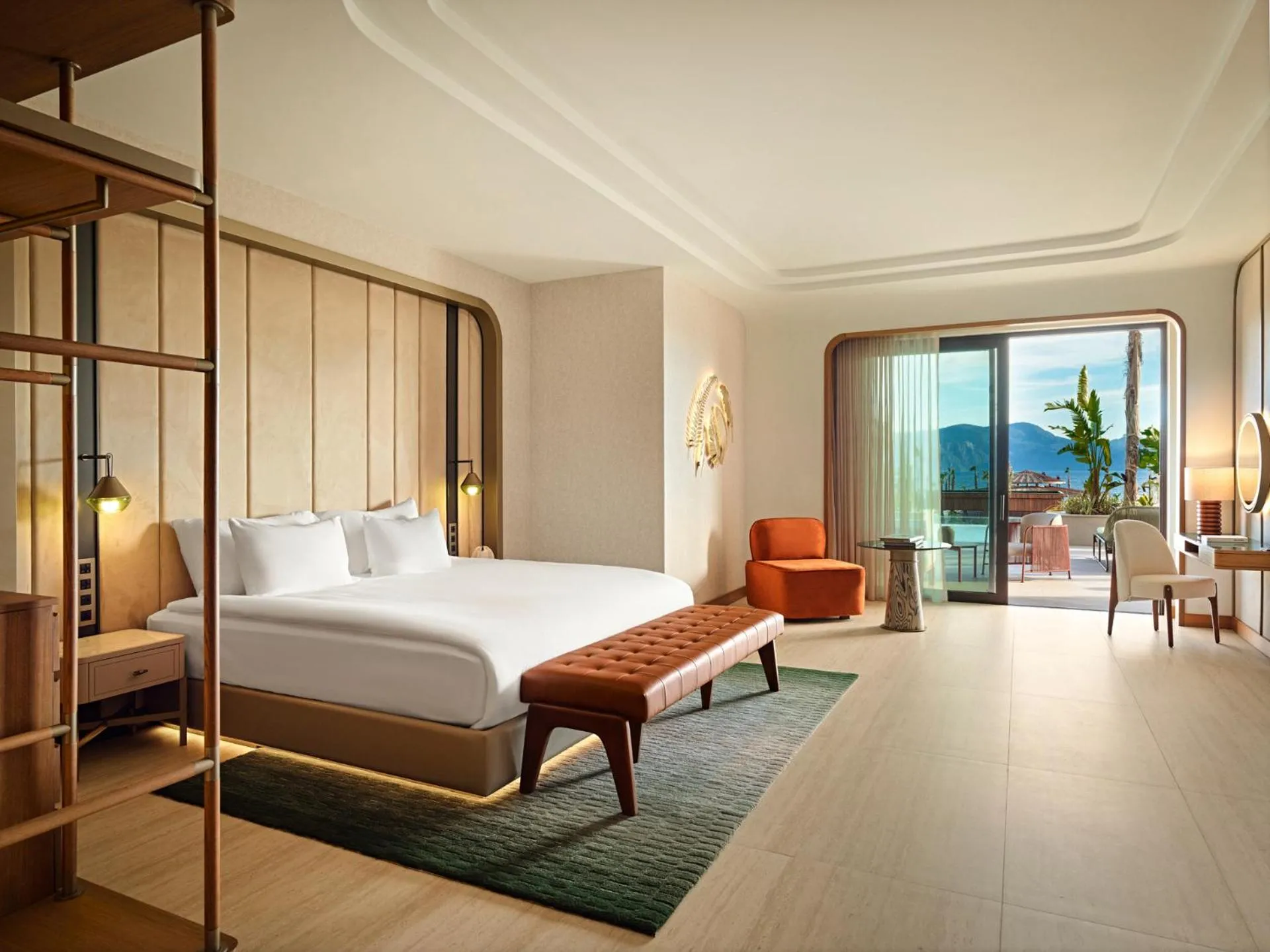 Bed in XO CAPE ARNNA Fethiye