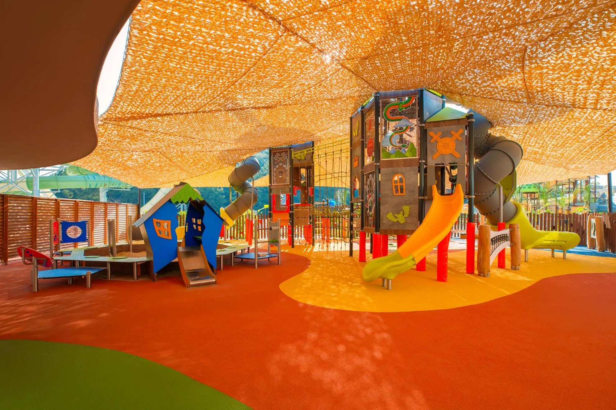 Children play ground in XO CAPE ARNNA Fethiye