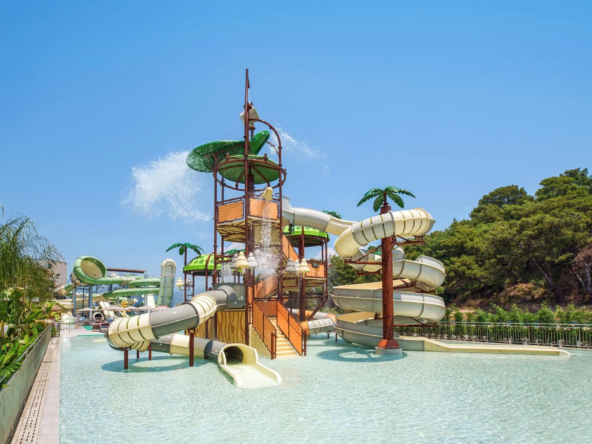 Children play ground in XO CAPE ARNNA Fethiye