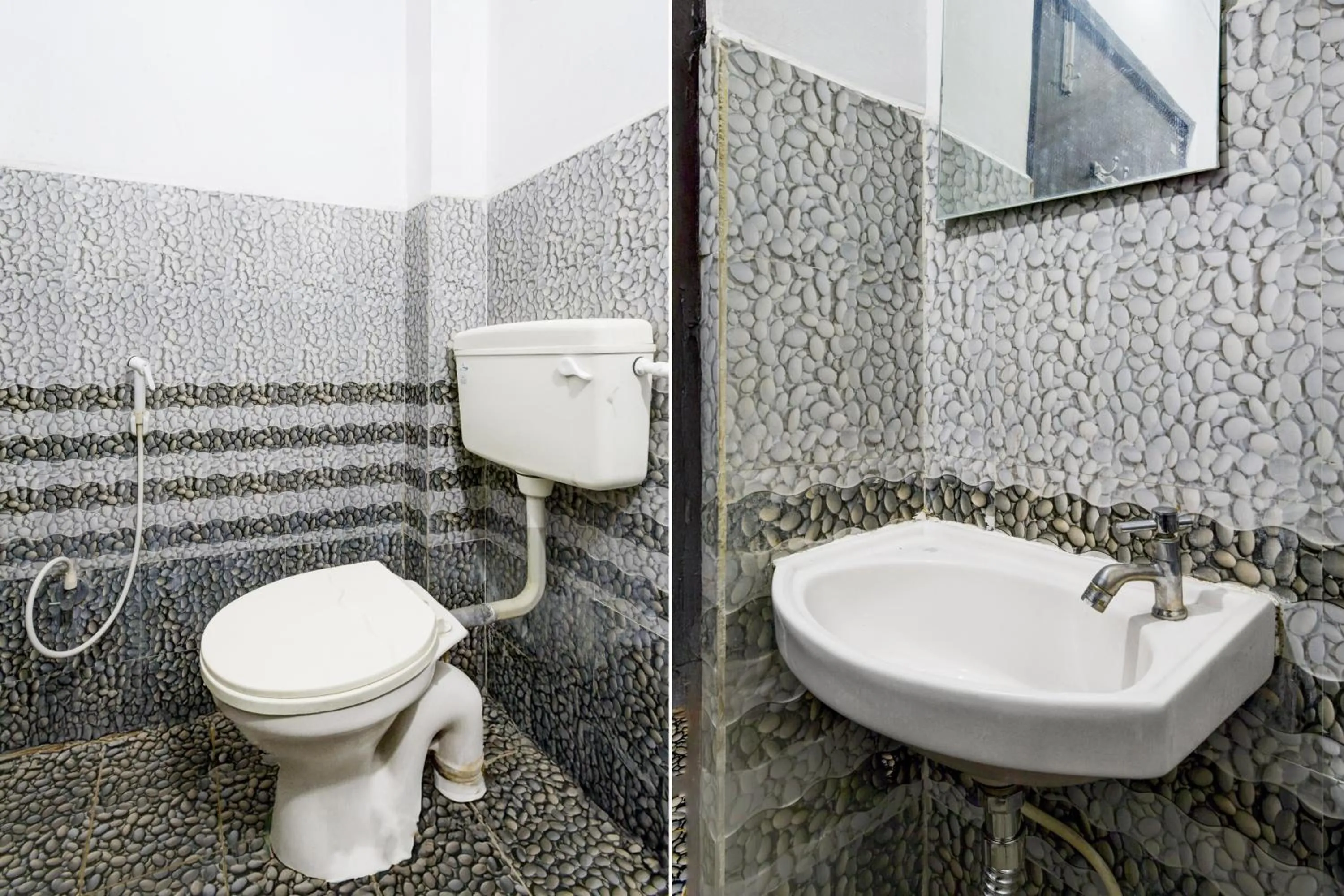 Bathroom in Super Hotel O LB Nagar Metro Station Formerly Virat residency