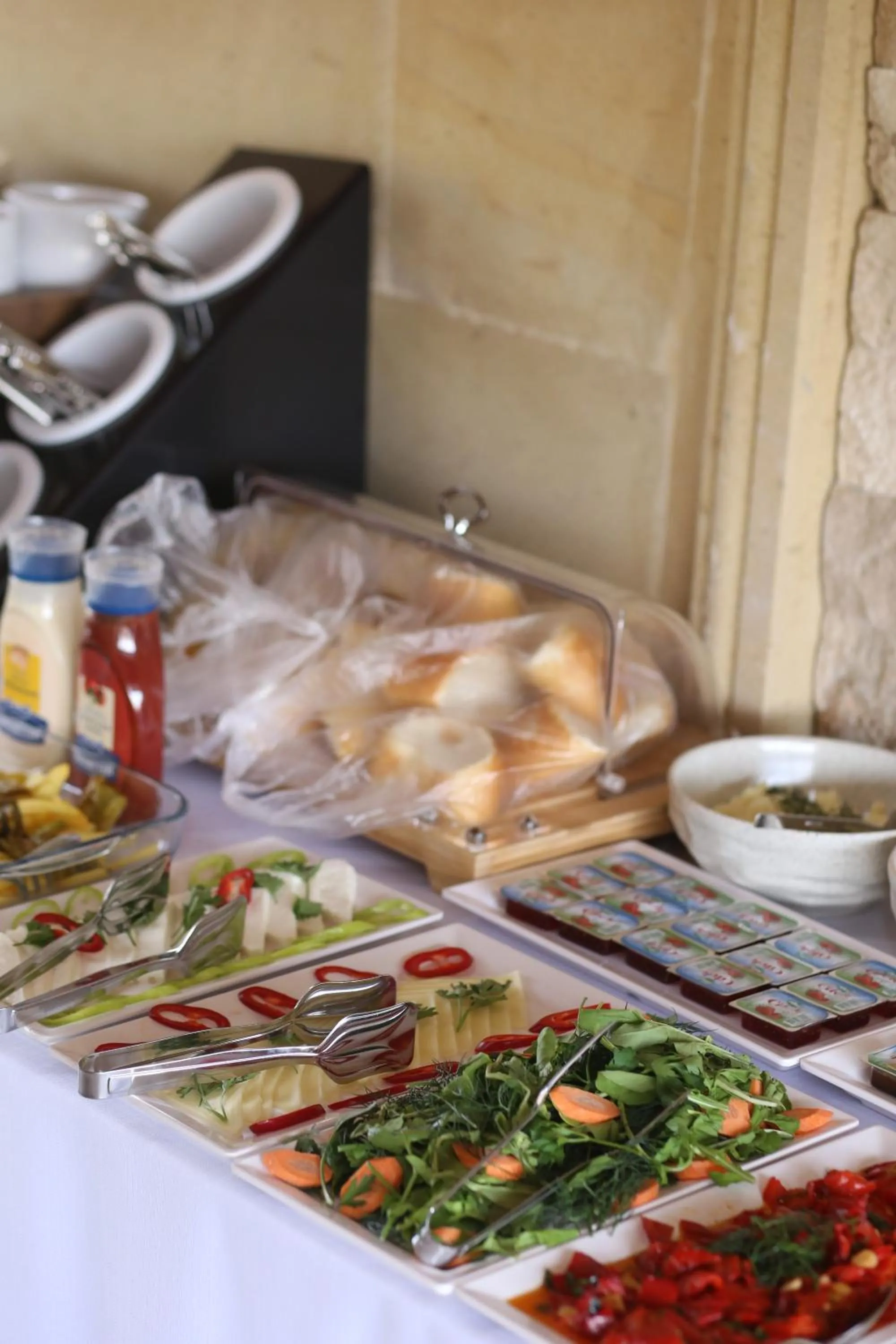 Buffet breakfast in Capavista Cave House