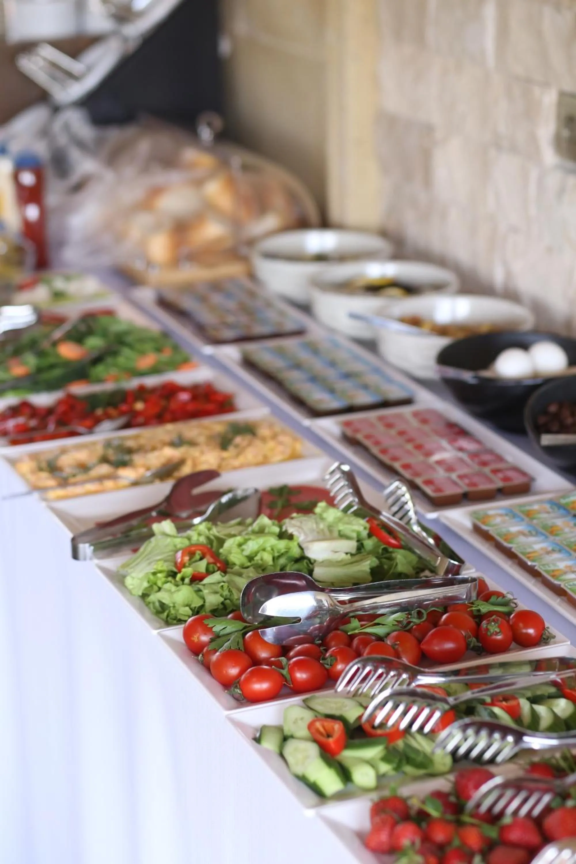 Buffet breakfast in Capavista Cave House
