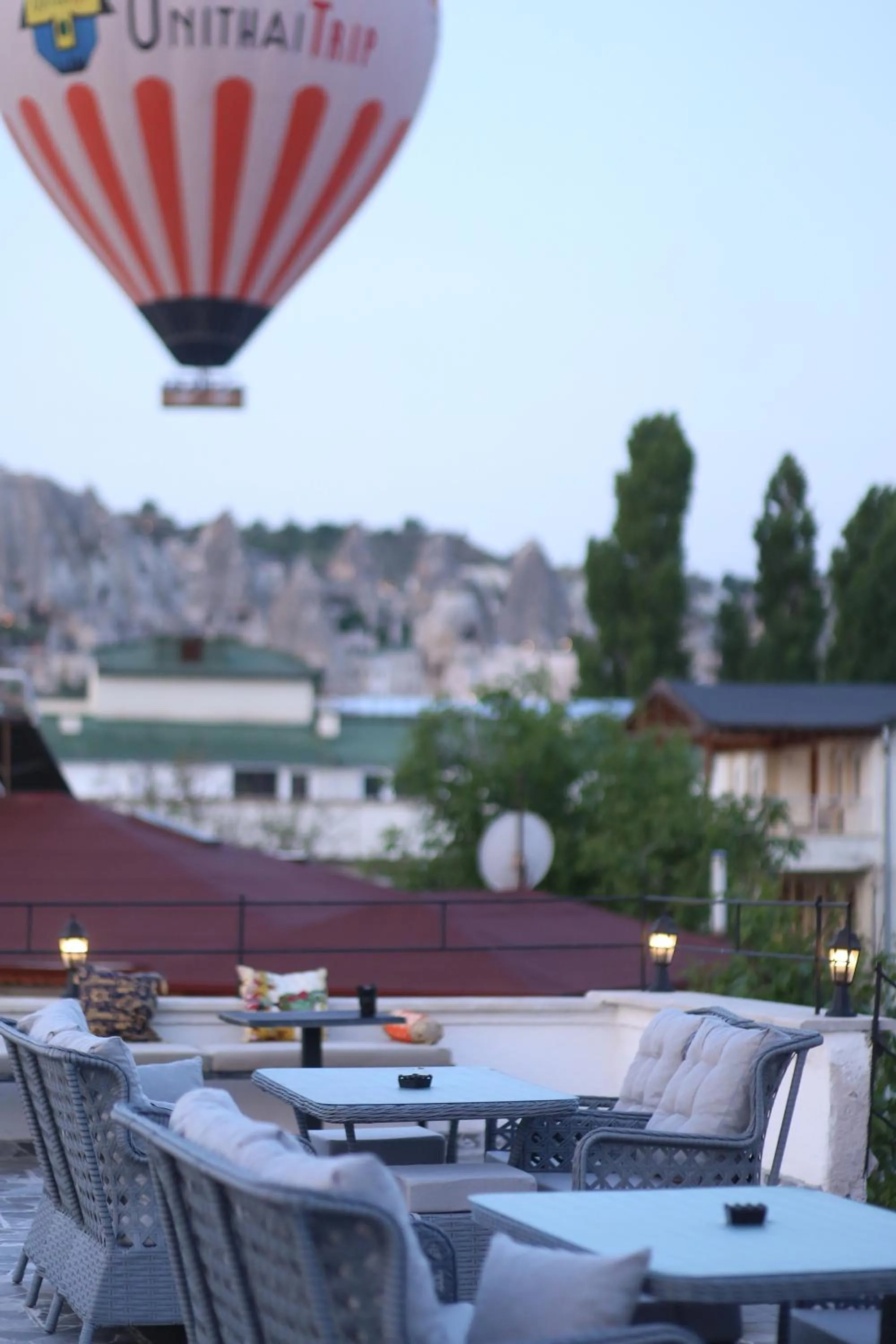 Balcony/Terrace in Capavista Cave House