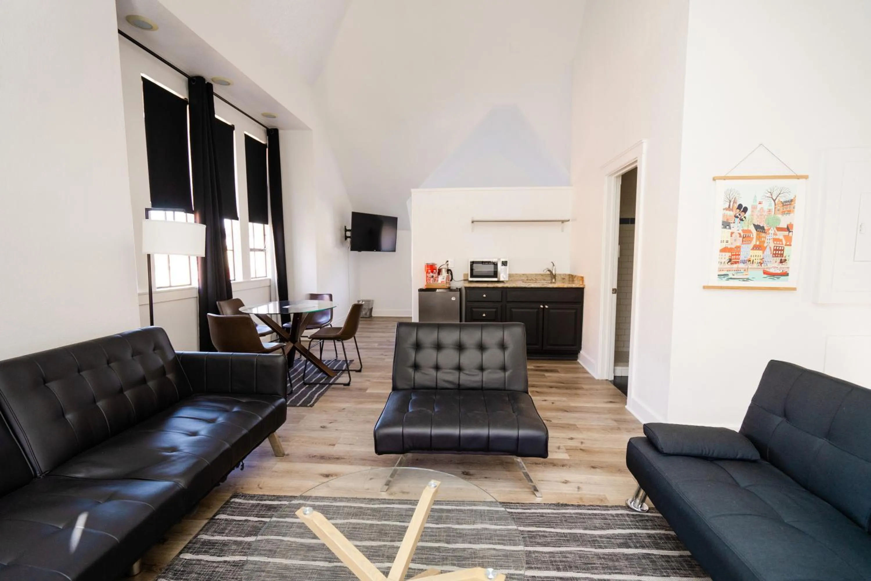 Living room in Atterdag Inn