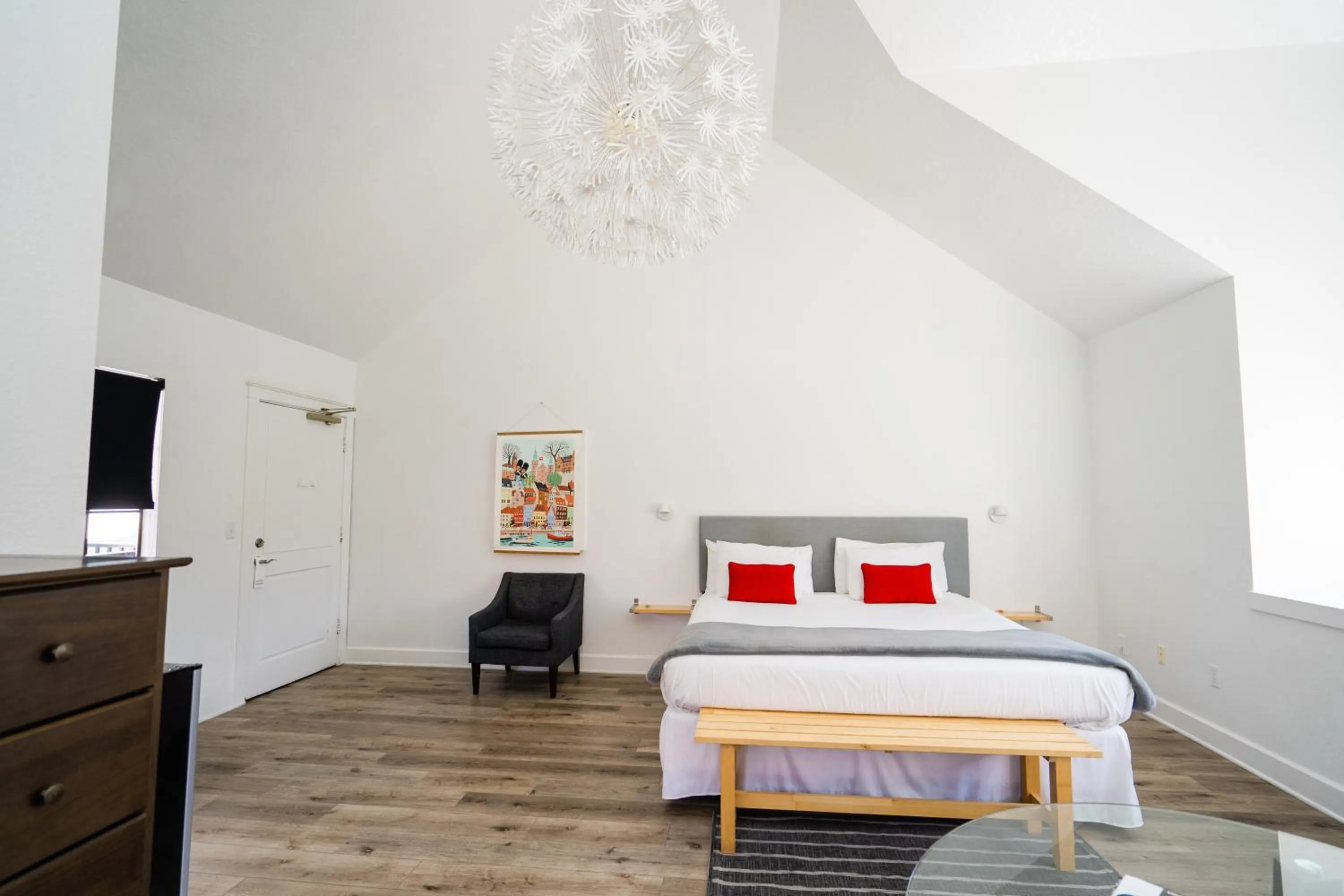 Bedroom, Bed in Atterdag Inn