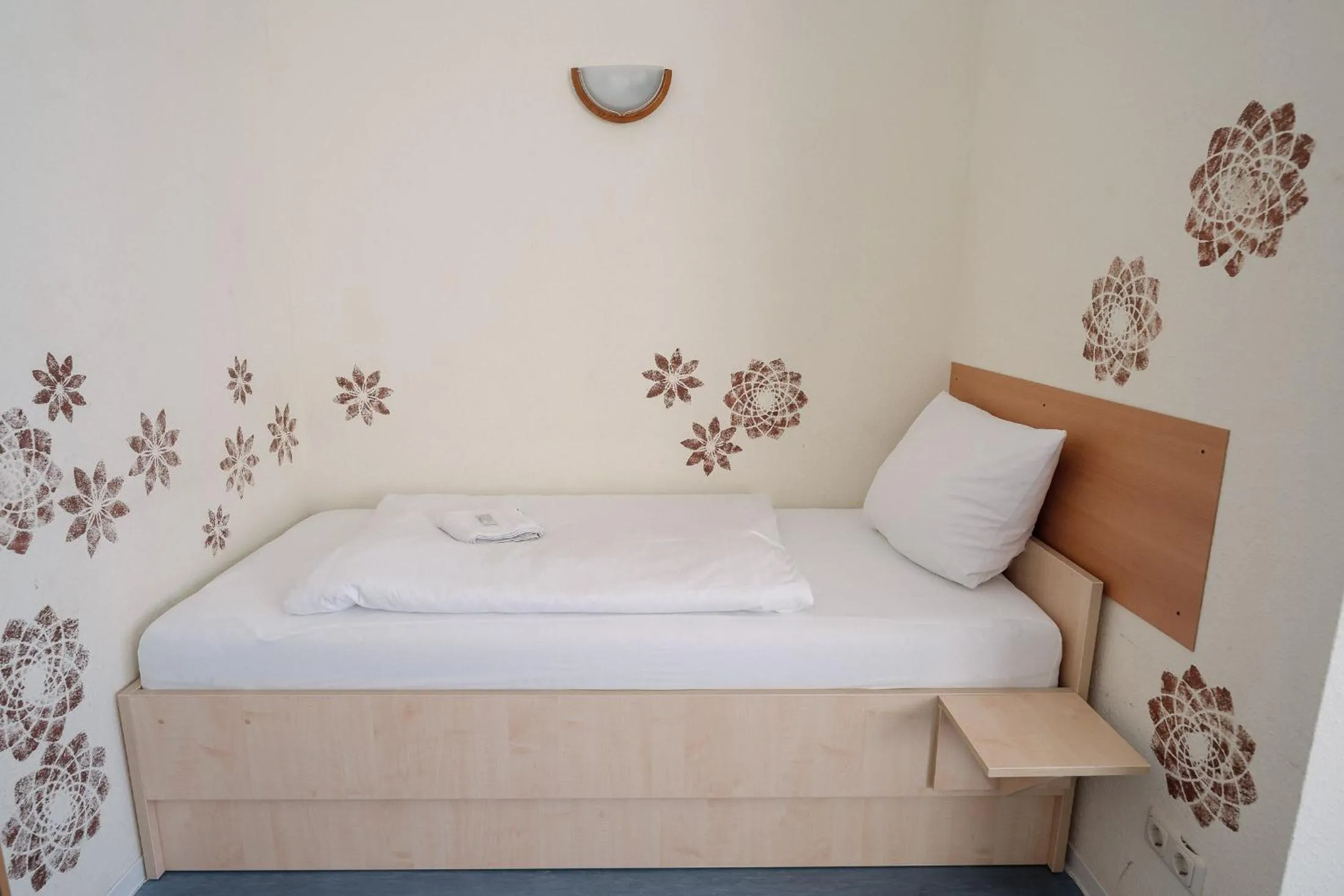 Bed in Hotel Spilburg