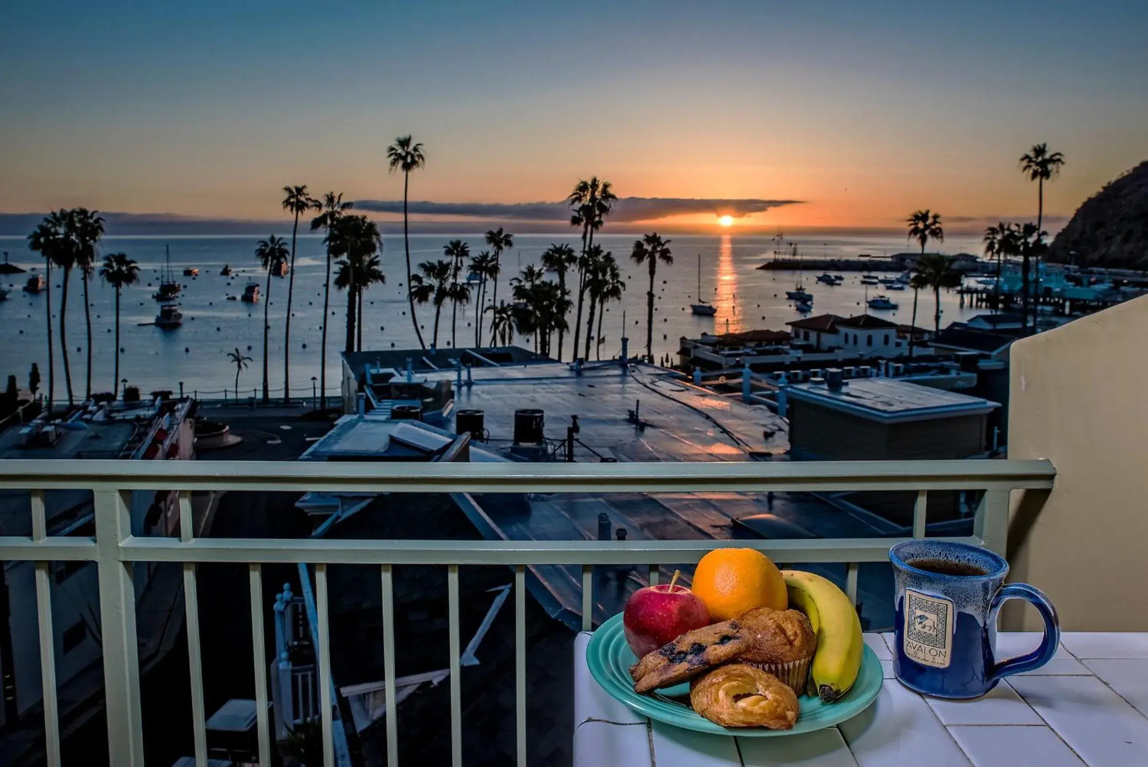 Balcony/Terrace in The Avalon Hotel in Catalina Island