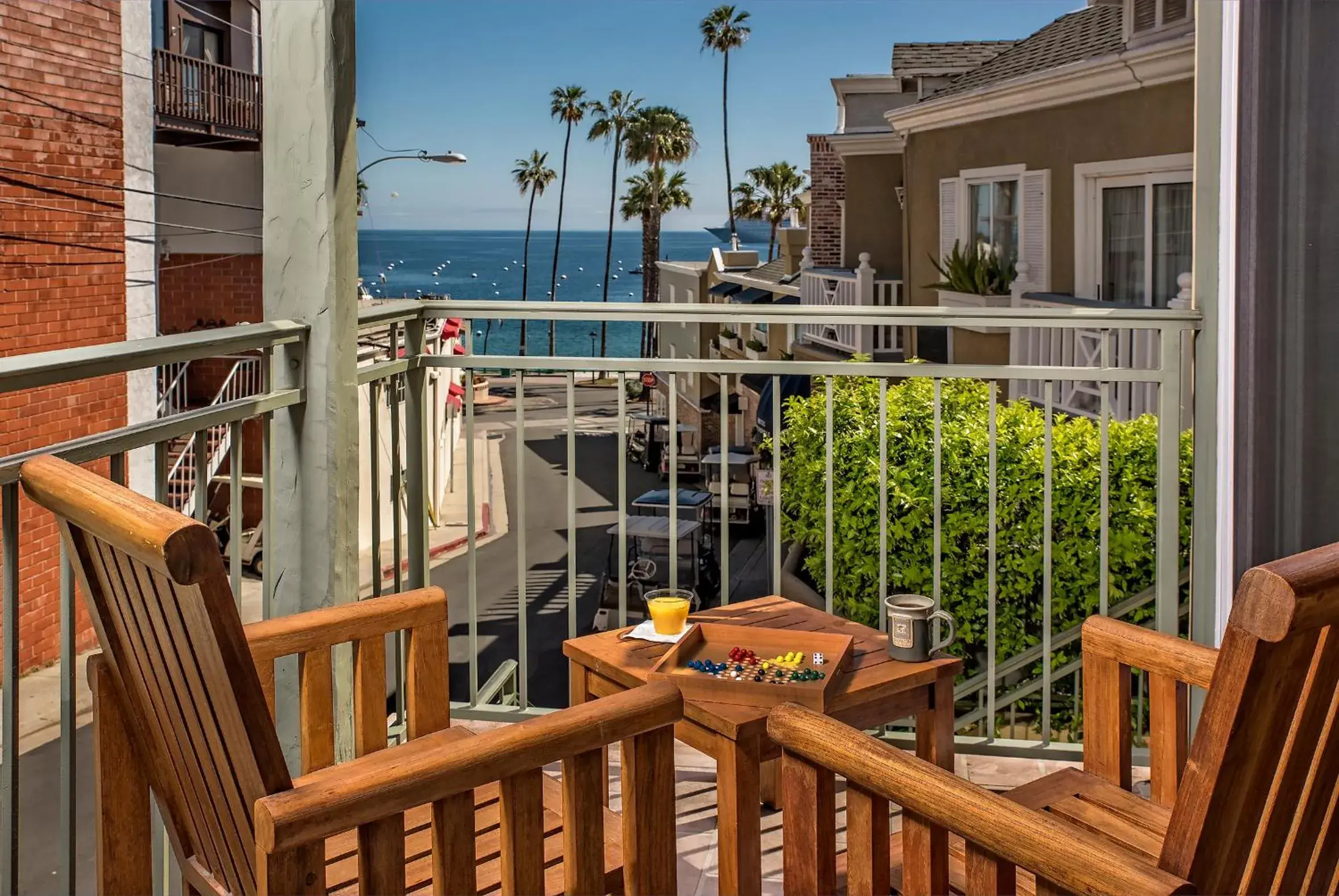 Balcony/Terrace in The Avalon Hotel in Catalina Island