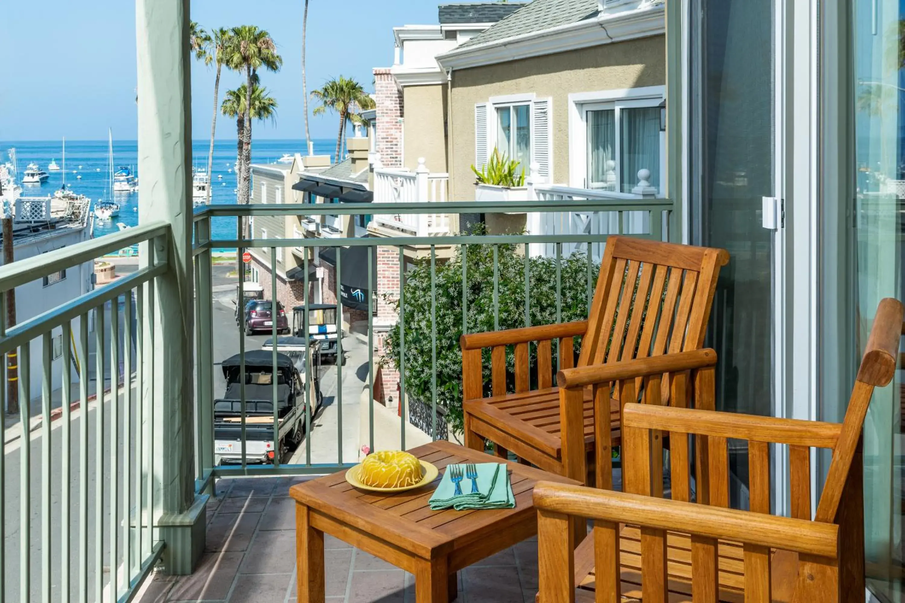 Balcony/Terrace in The Avalon Hotel in Catalina Island