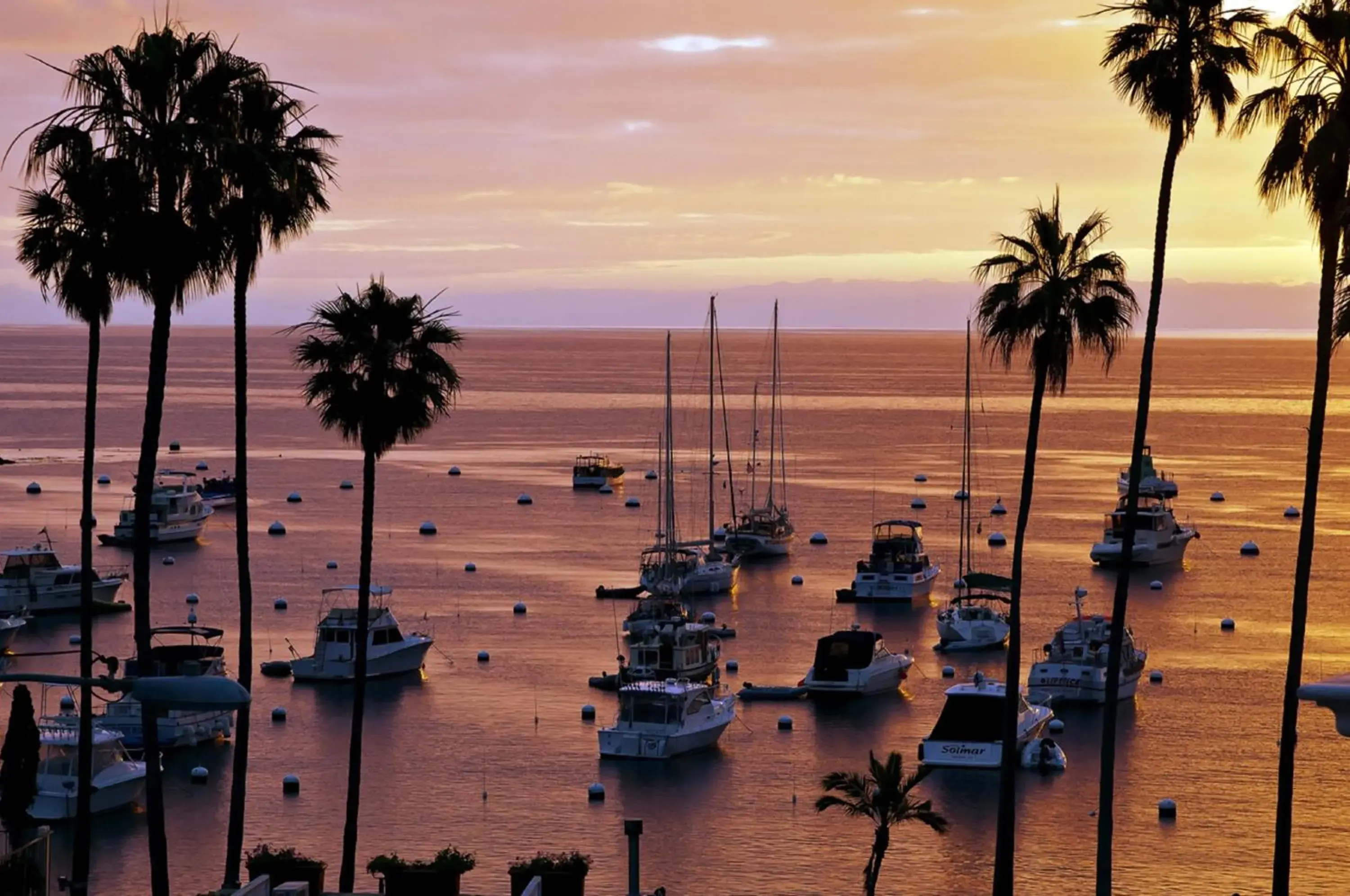 Sea view in The Avalon Hotel in Catalina Island