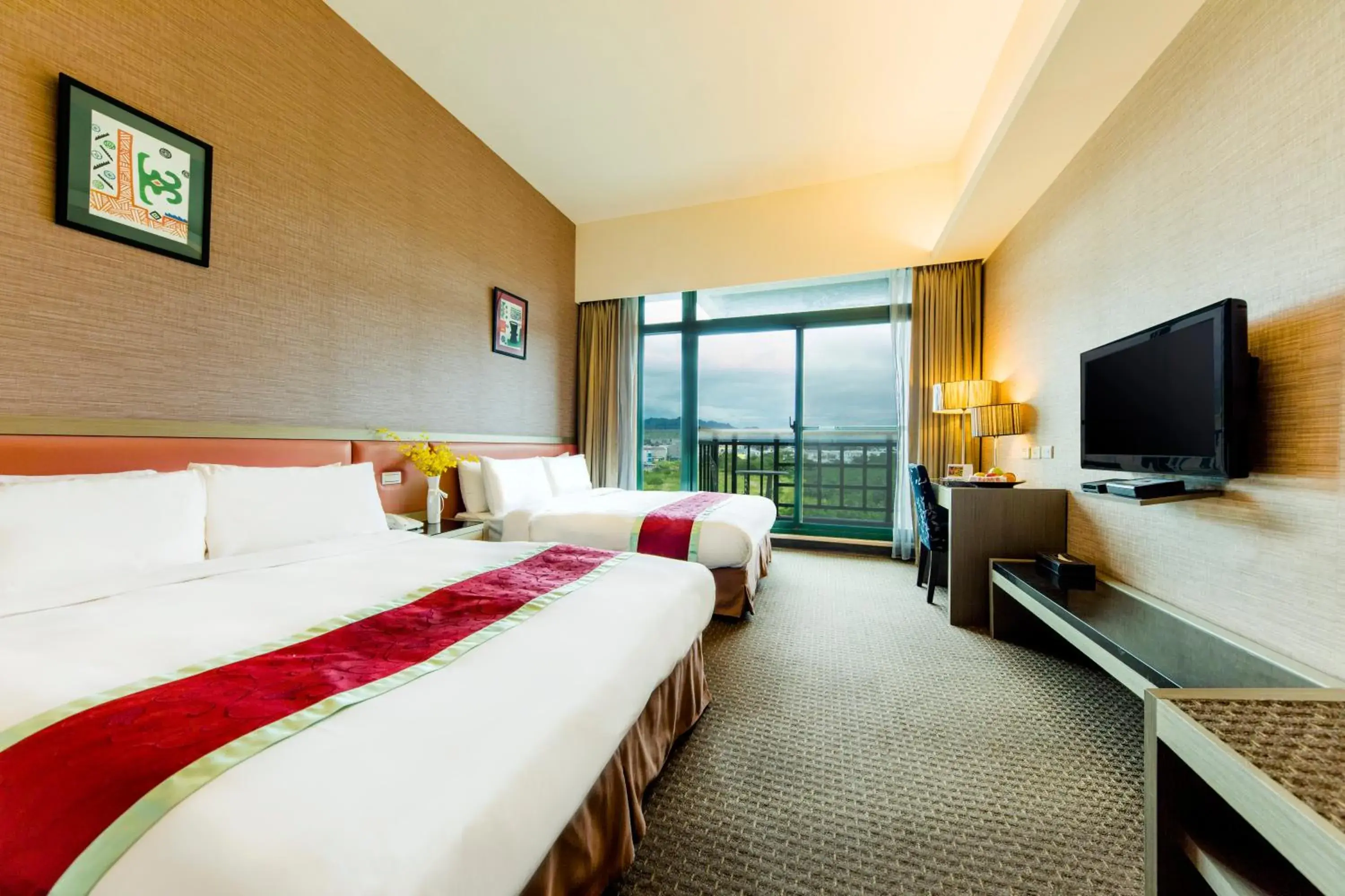 Photo of the whole room, Bed in Formosan Naruwan Garden Hotel Photo of the whole room, Bed in Formosan Naruwan Garden Hotel