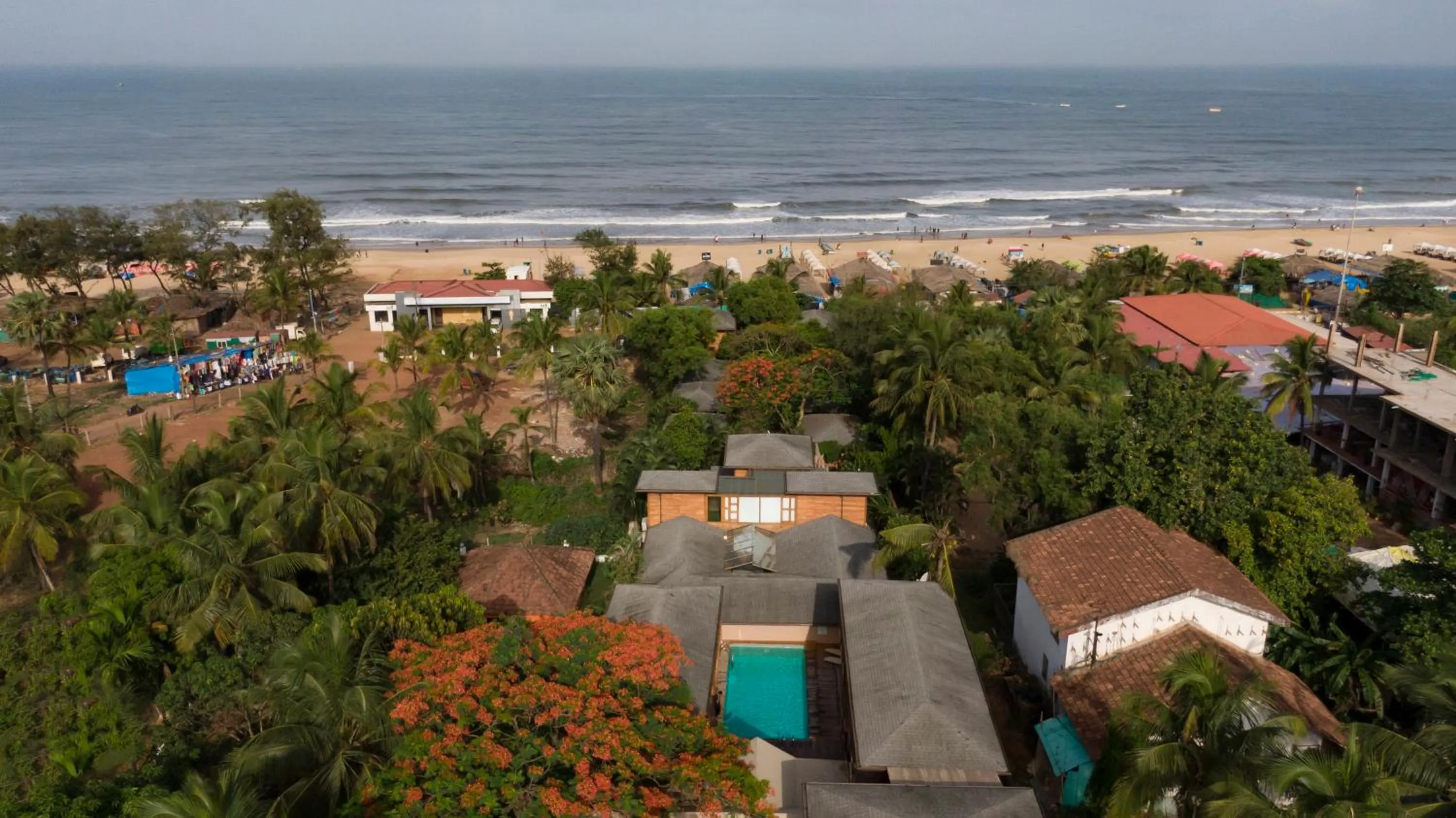 Natural landscape in The Baga Beach Resort