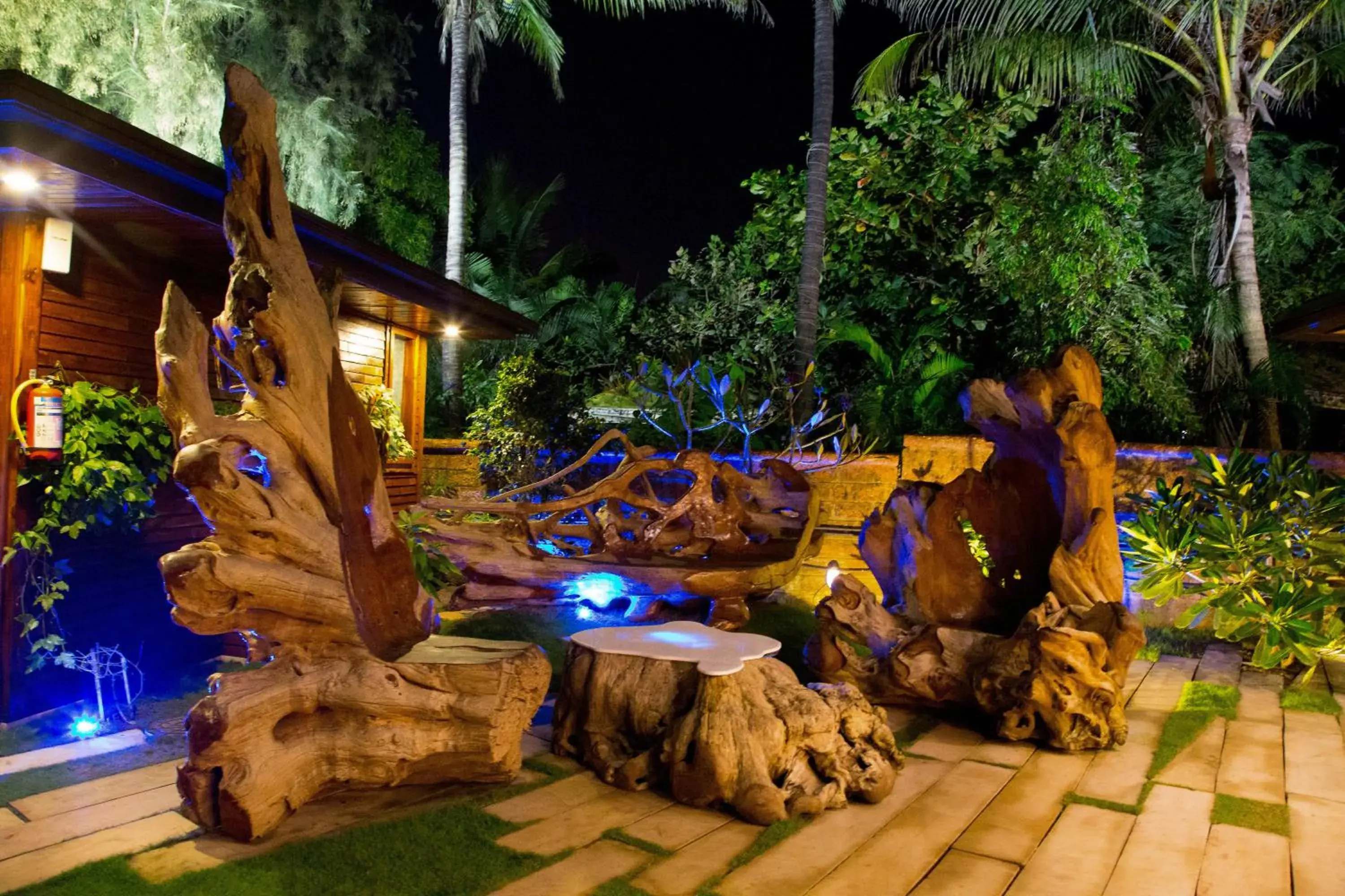Facade/entrance in The Baga Beach Resort Facade/entrance in The Baga Beach Resort
