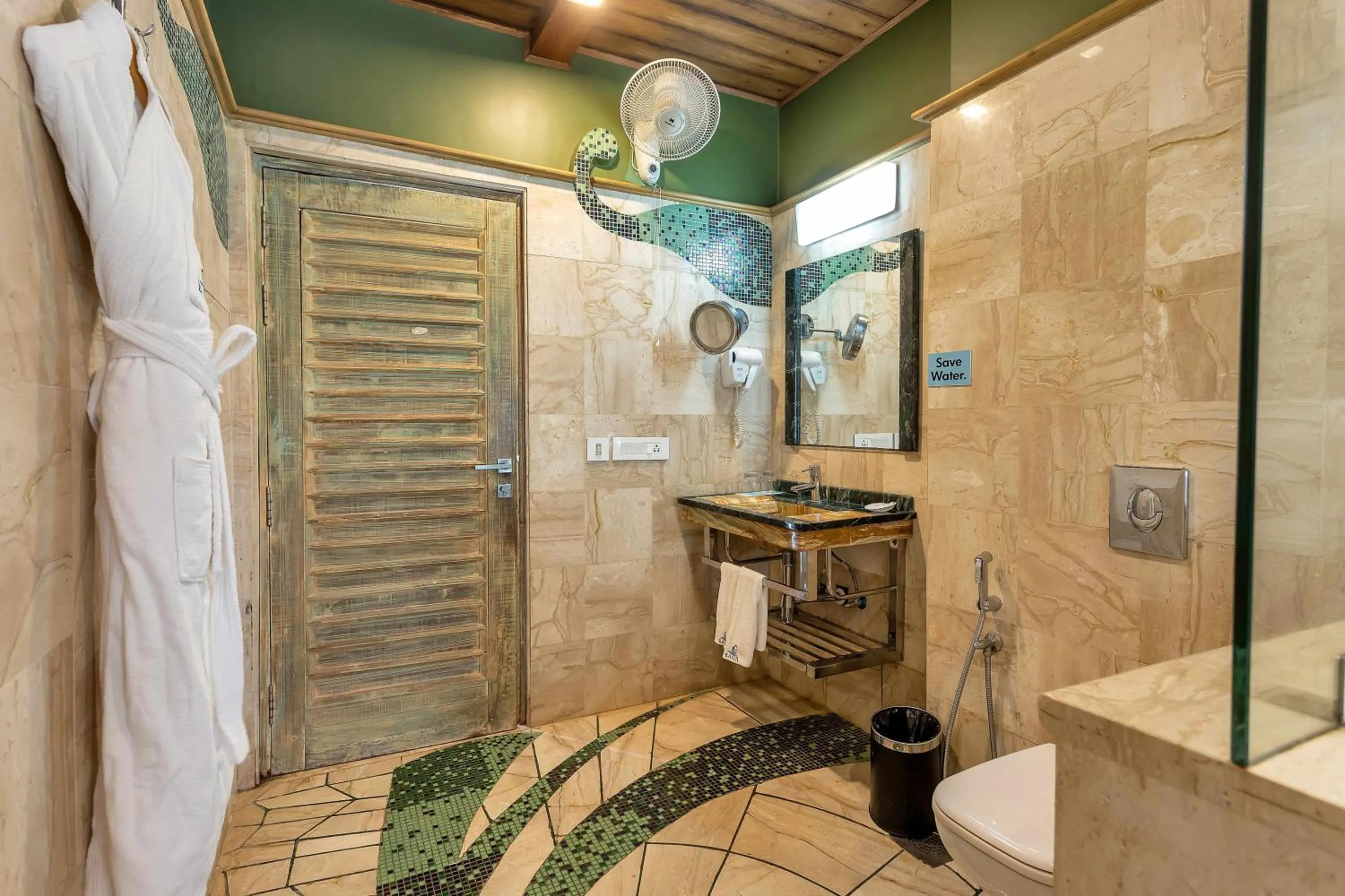 Bathroom in The Baga Beach Resort