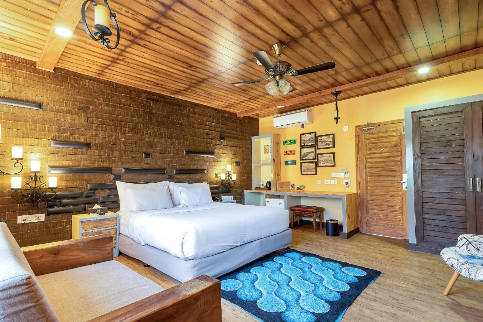 Bedroom, Bed in The Baga Beach Resort