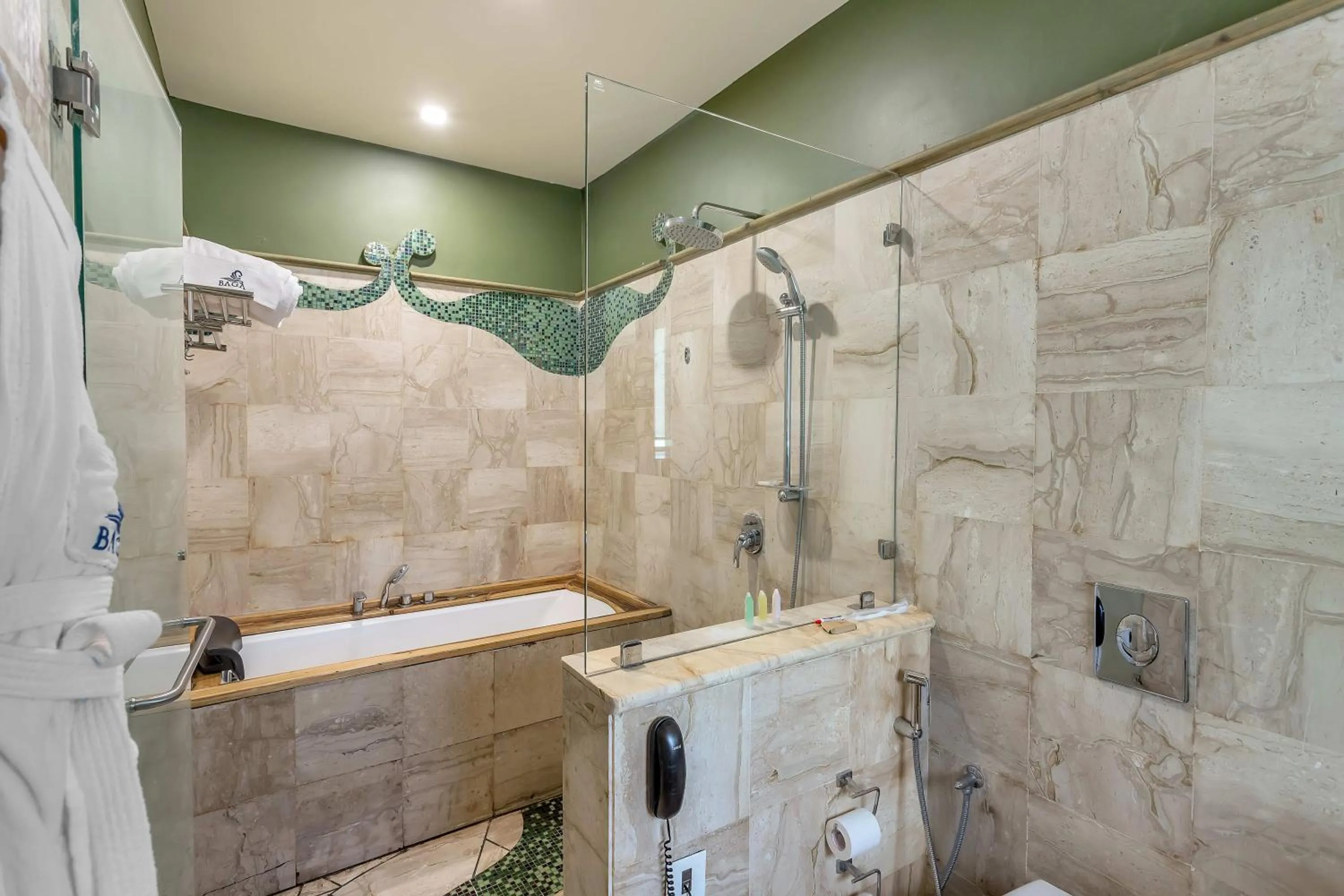 Bathroom in The Baga Beach Resort