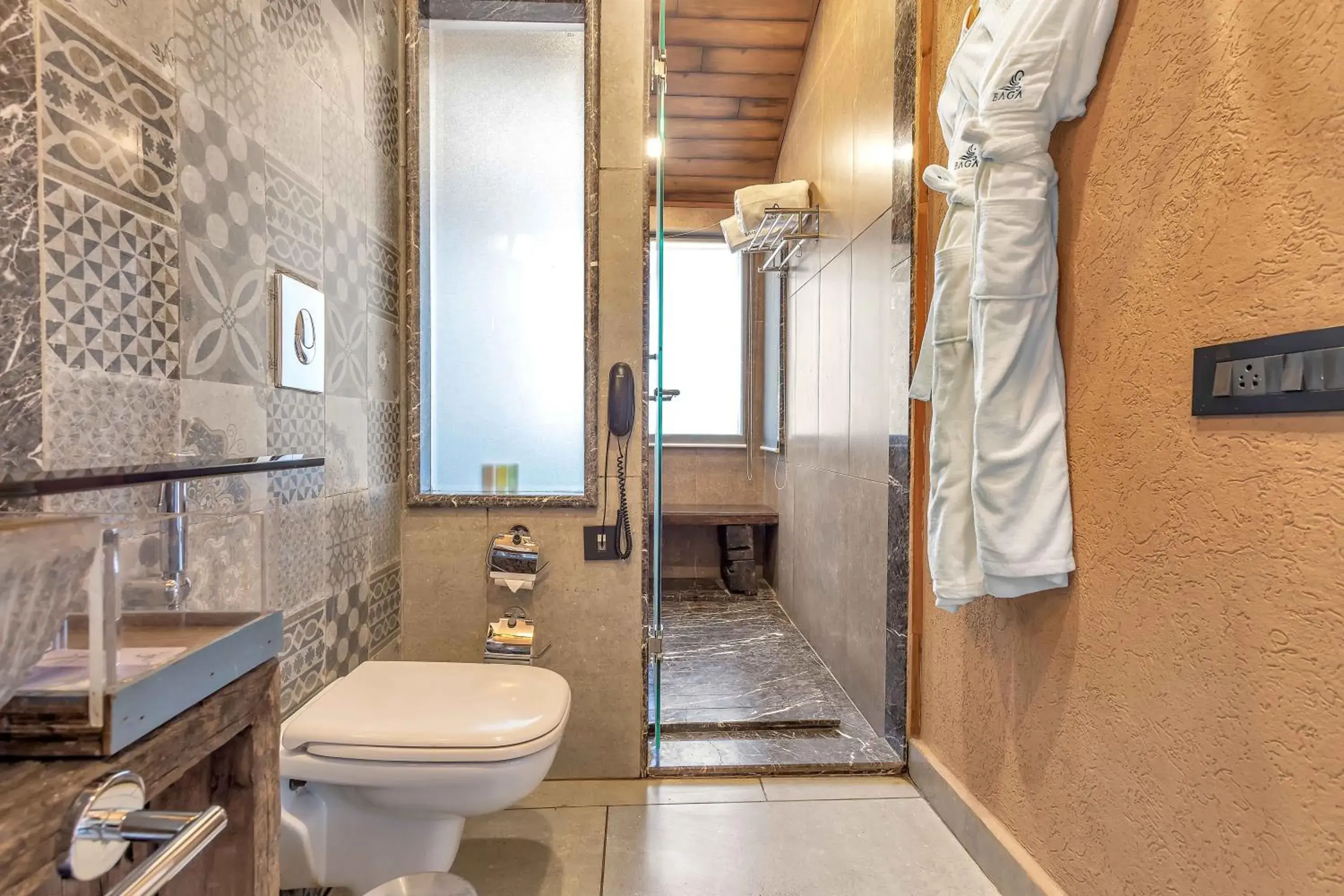 Deluxe Double Room with Balcony and Sea View in The Baga Beach Resort Deluxe Double Room with Balcony and Sea View in The Baga Beach Resort