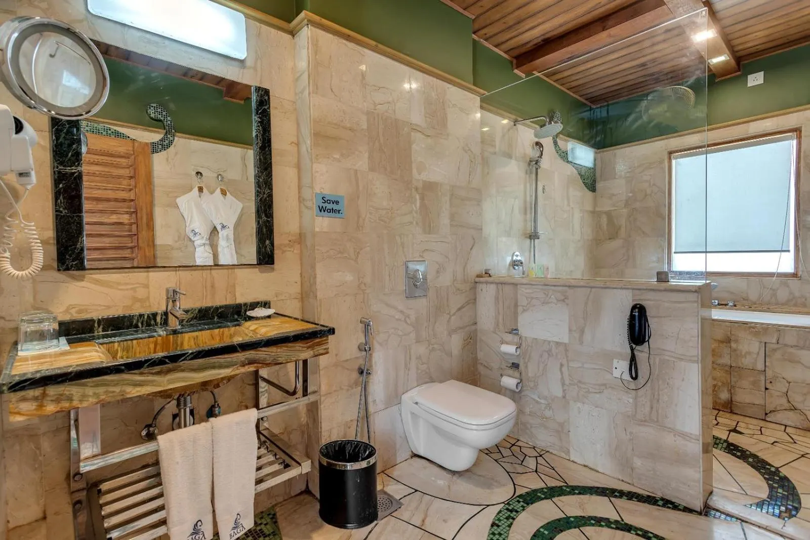 Bathroom in The Baga Beach Resort
