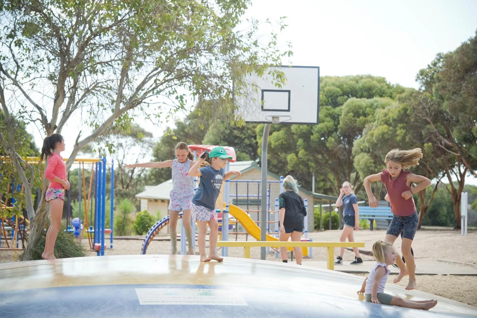 People in BIG4 Port Hughes Holiday Park