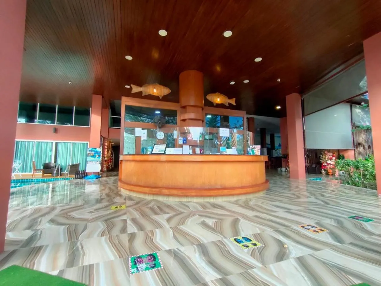 Lobby or reception in Phi Phi Cliff Beach Resort