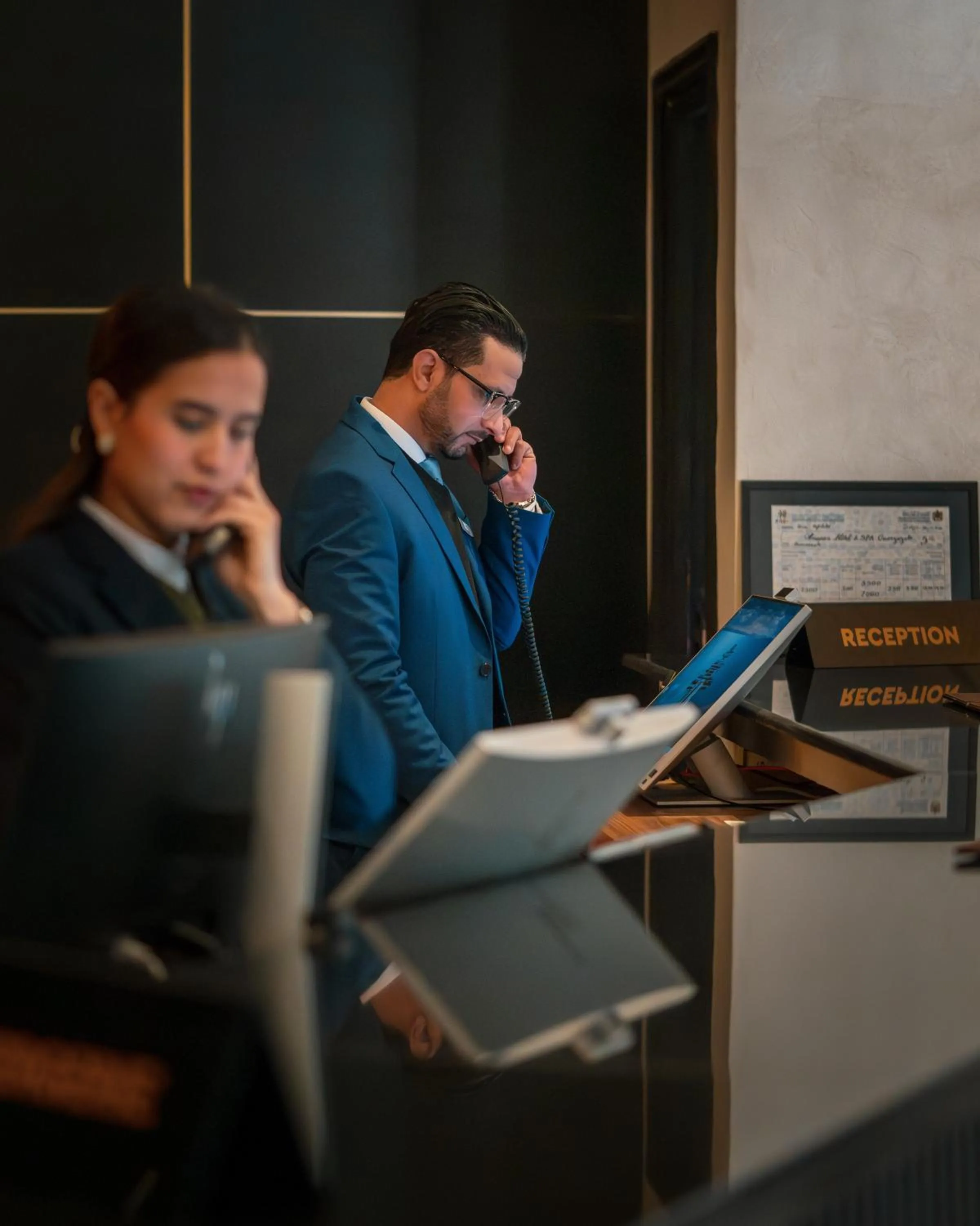 Lobby or reception in Amanar Hôtel & Spa Ouarzazate