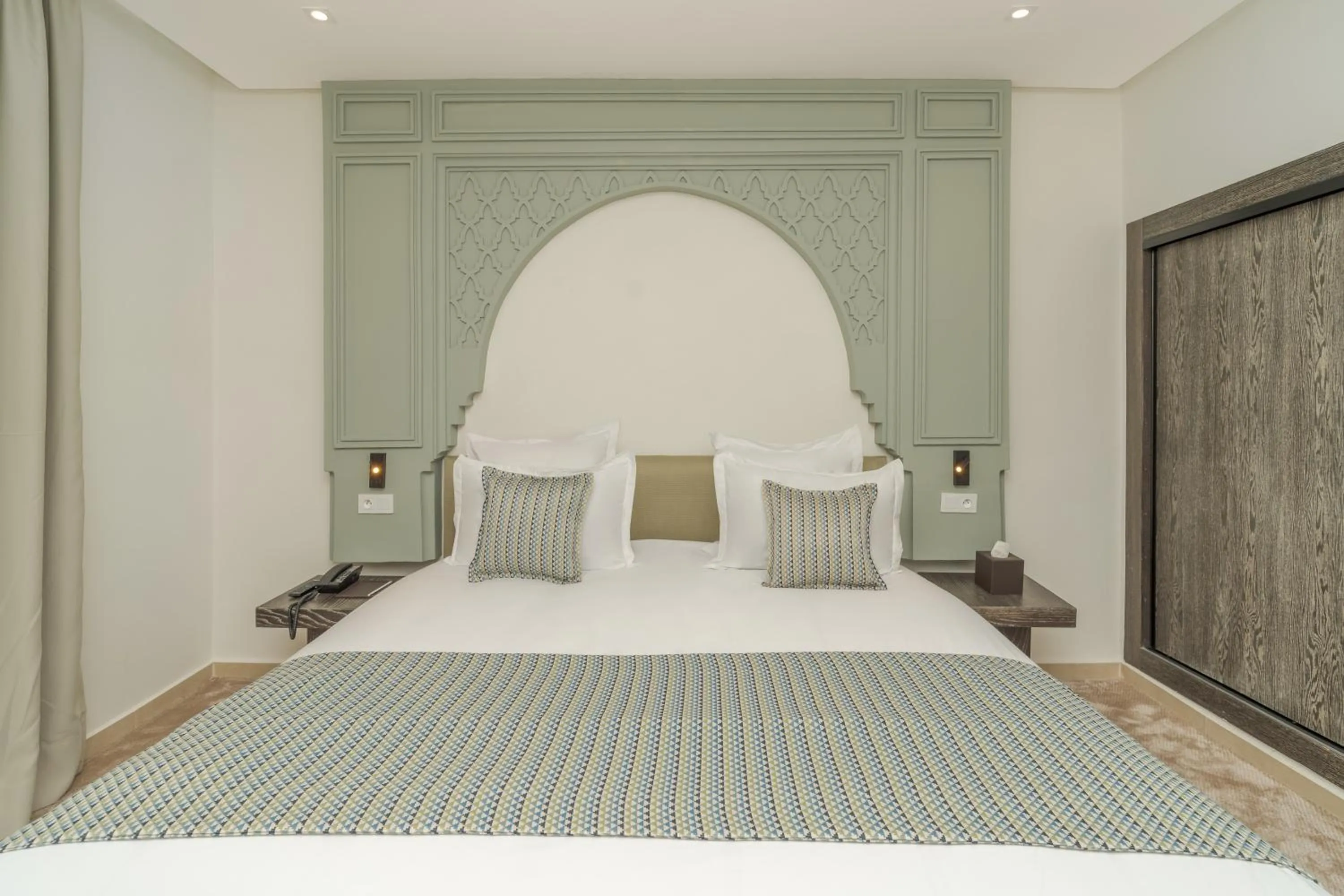 Bed in Amanar Hôtel & Spa Ouarzazate