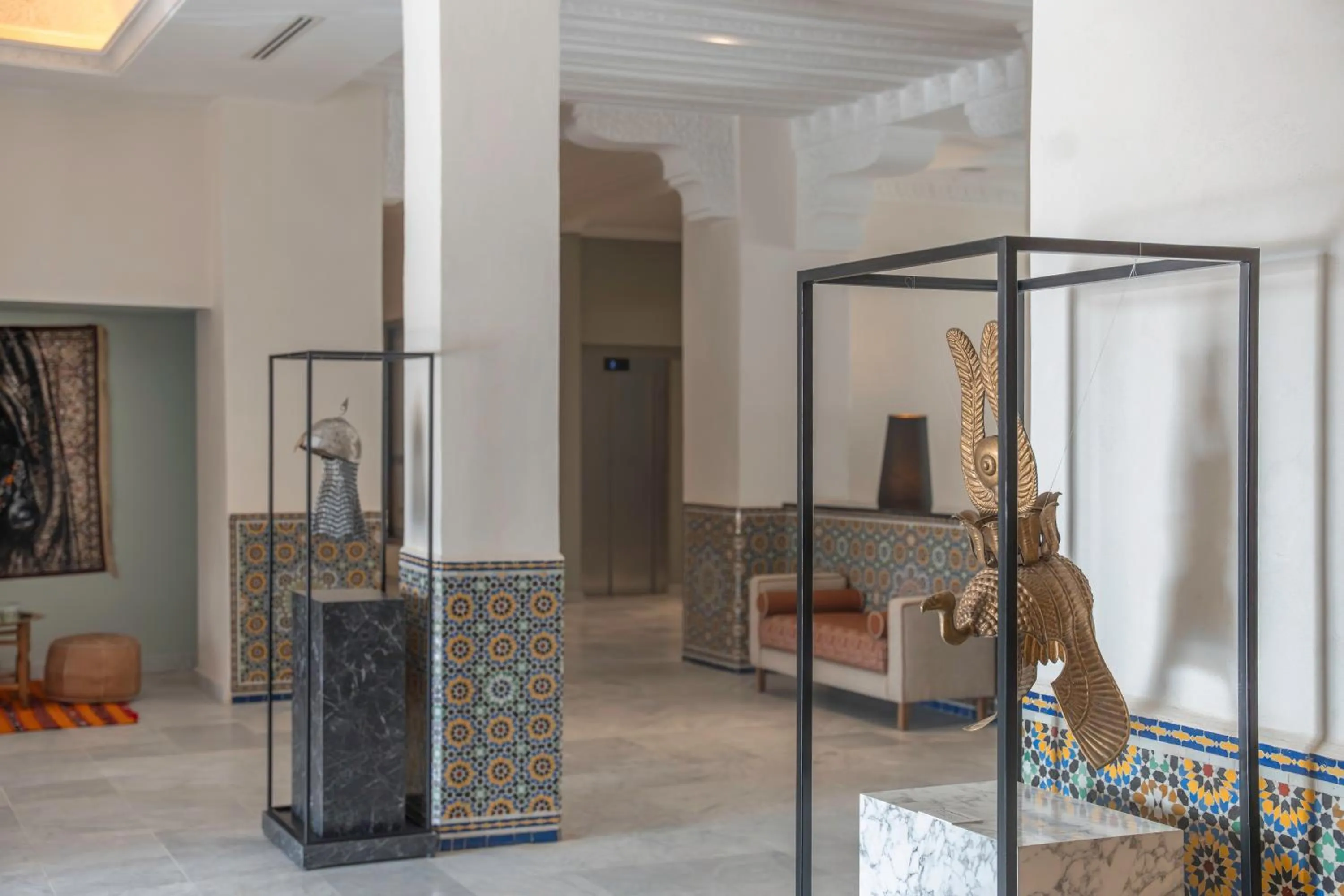 Lobby or reception in Amanar Hôtel & Spa Ouarzazate