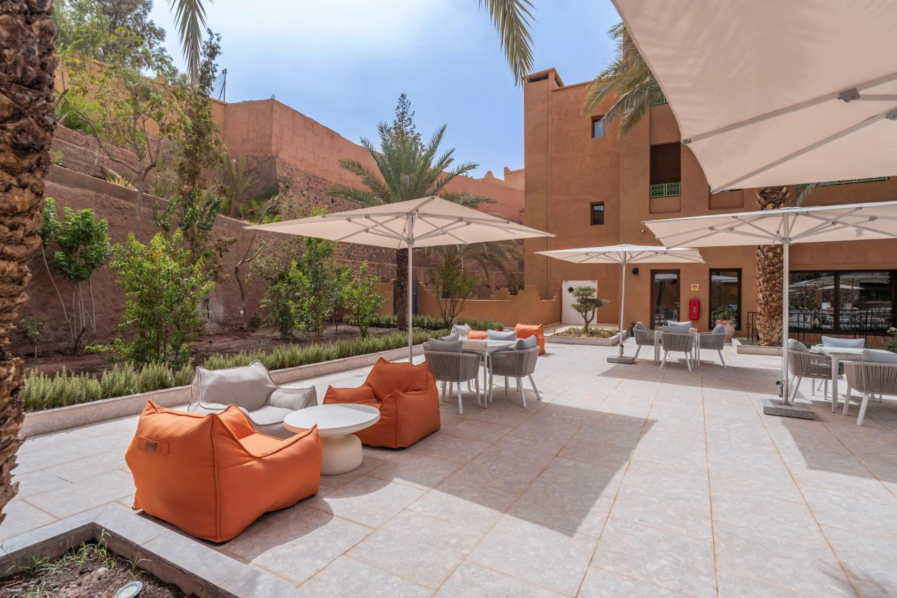 Garden in Amanar Hôtel & Spa Ouarzazate