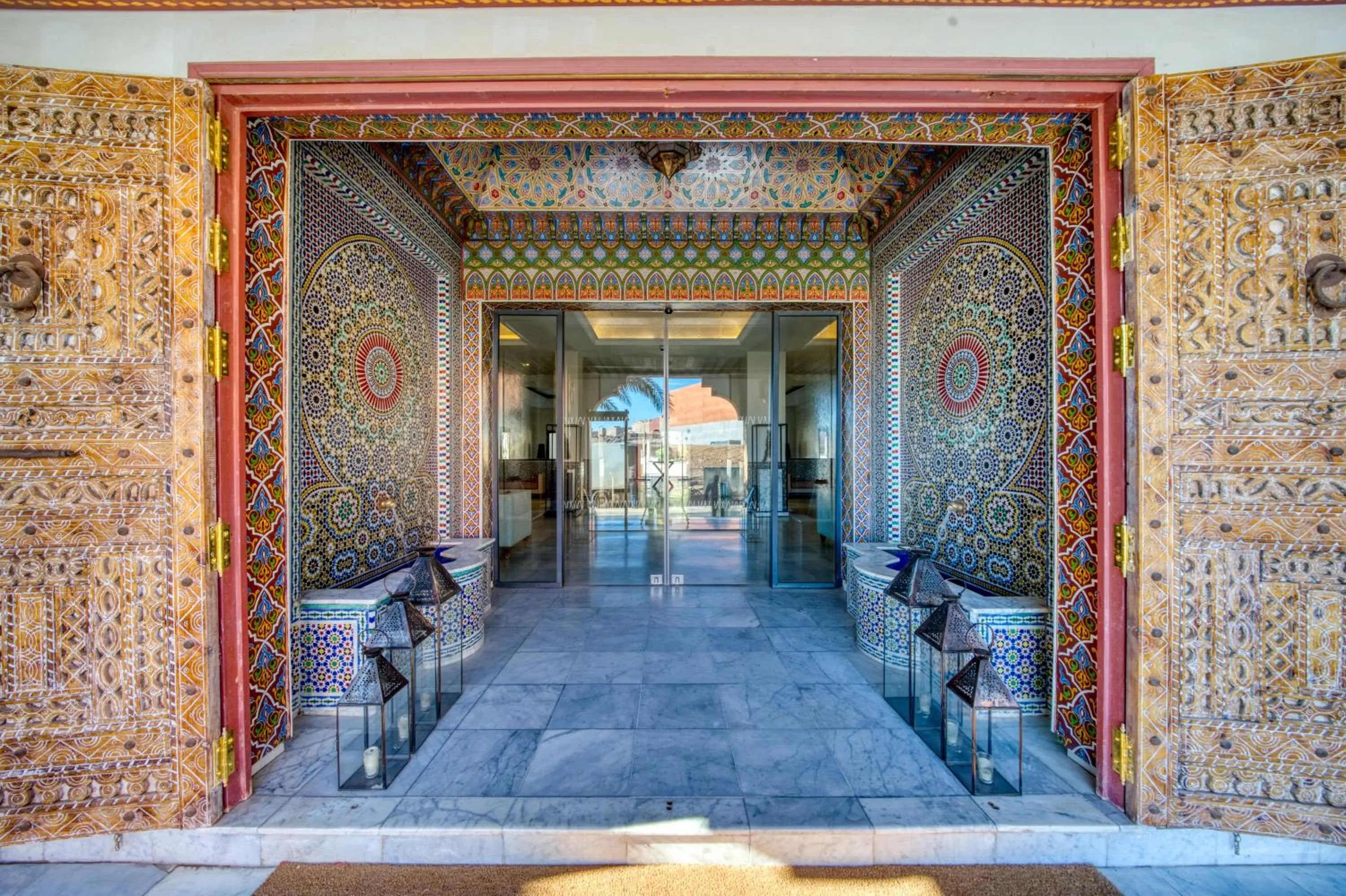 Facade/entrance in Amanar Hôtel & Spa Ouarzazate