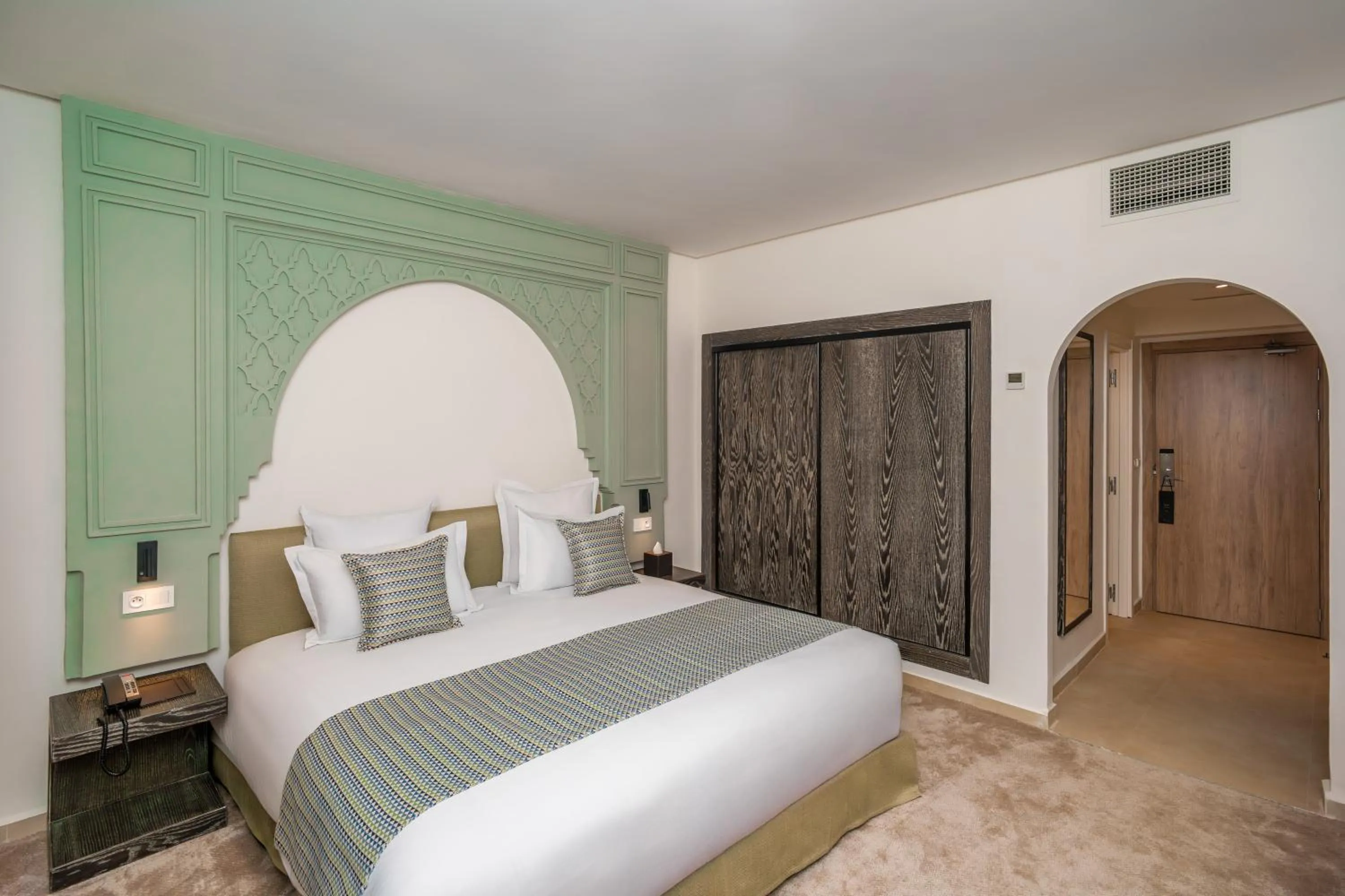 Bed in Amanar Hôtel & Spa Ouarzazate