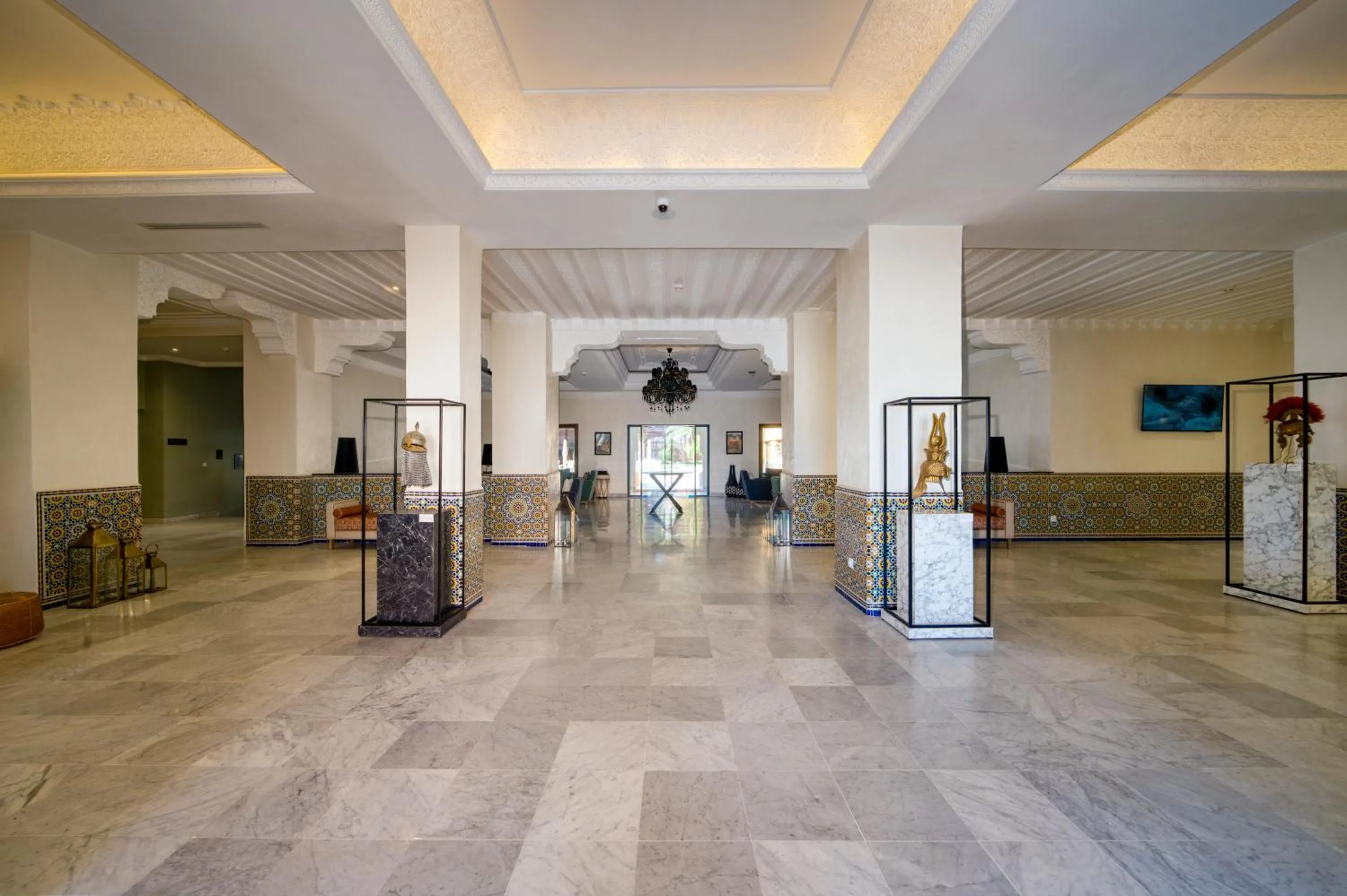 Lobby or reception in Amanar Hôtel & Spa Ouarzazate