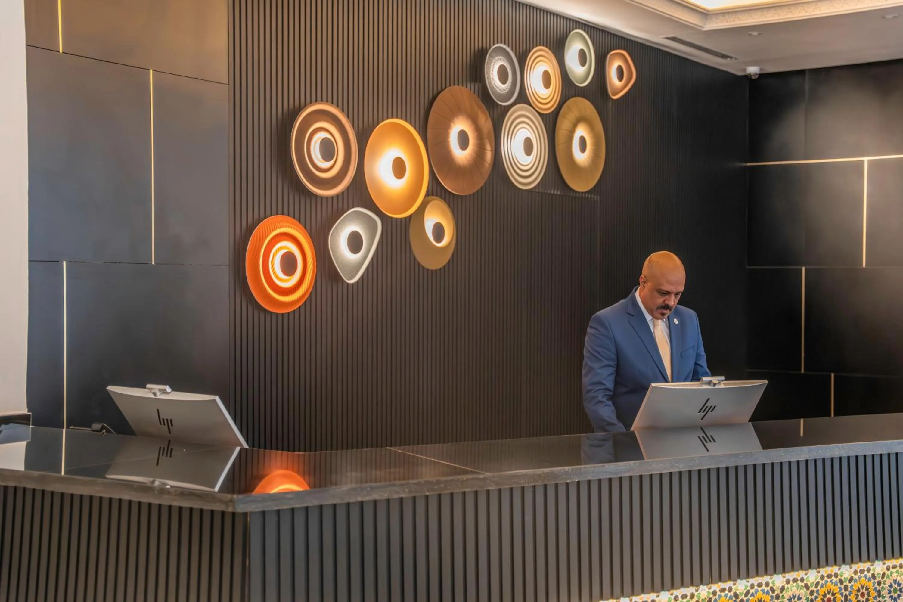 Lobby or reception in Amanar Hôtel & Spa Ouarzazate