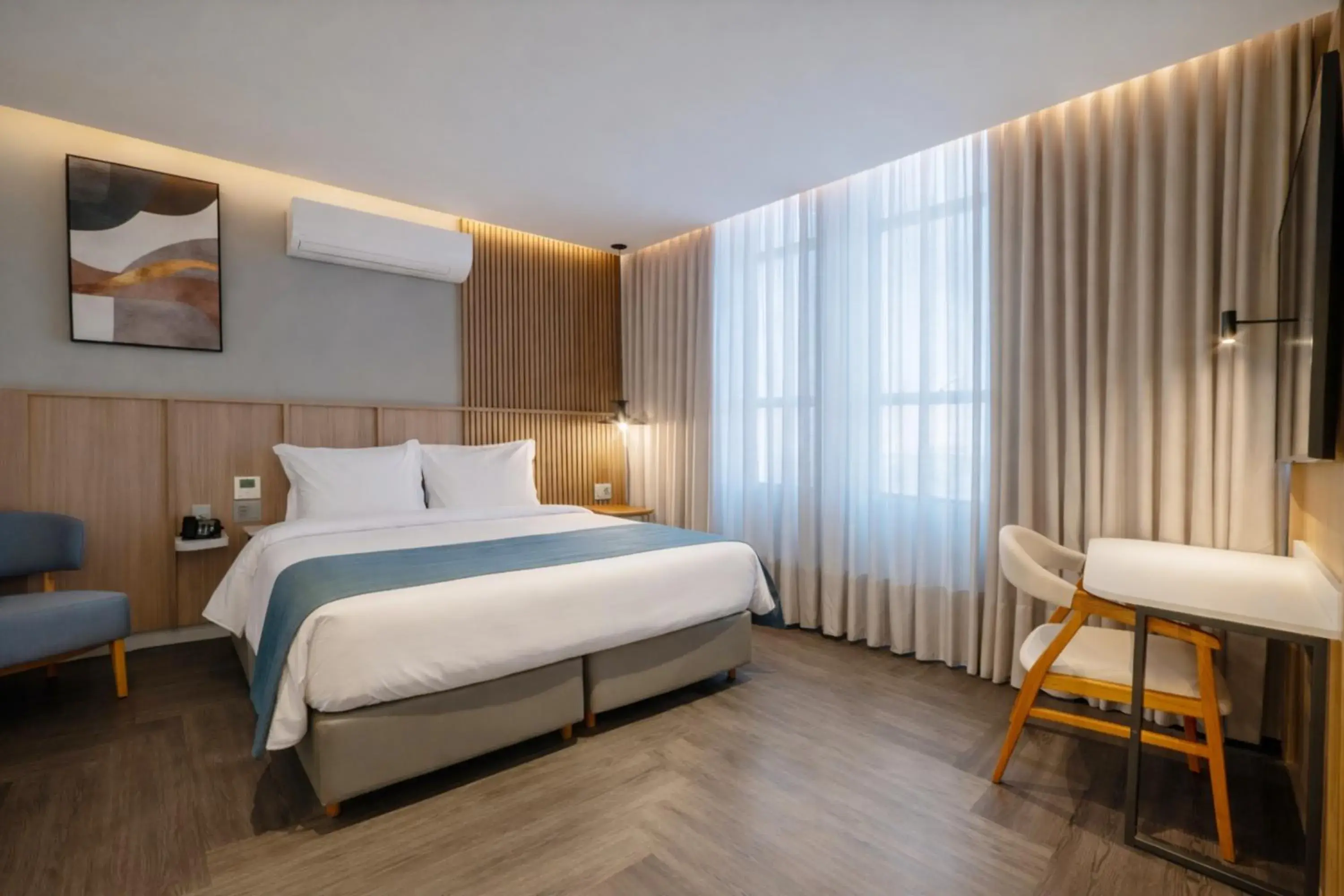 Luxo Casal Queen - single occupancy in Slaviero Prime Campo Grande Luxo Casal Queen - single occupancy in Slaviero Prime Campo Grande