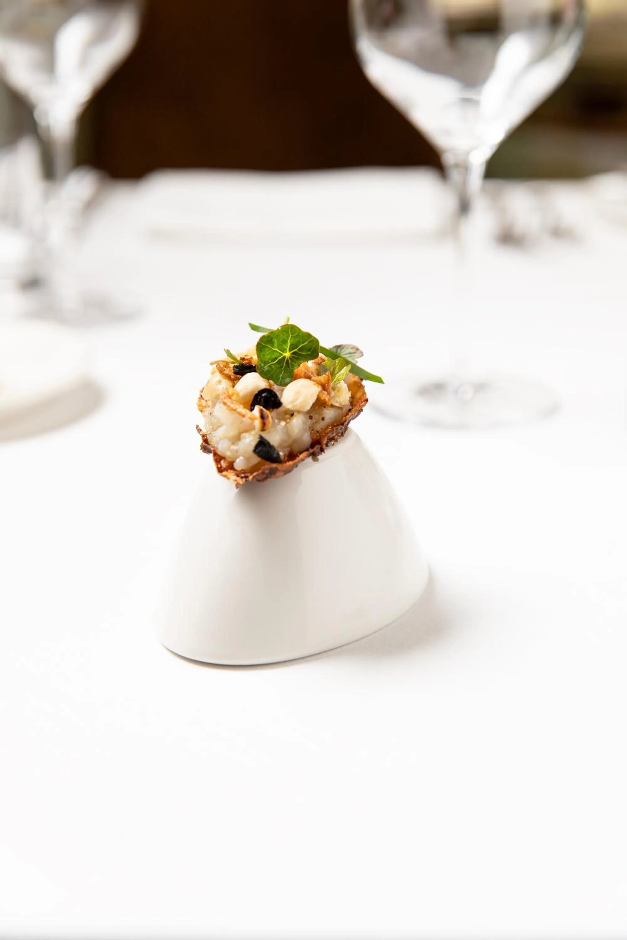 Food close-up in Knockinaam Lodge