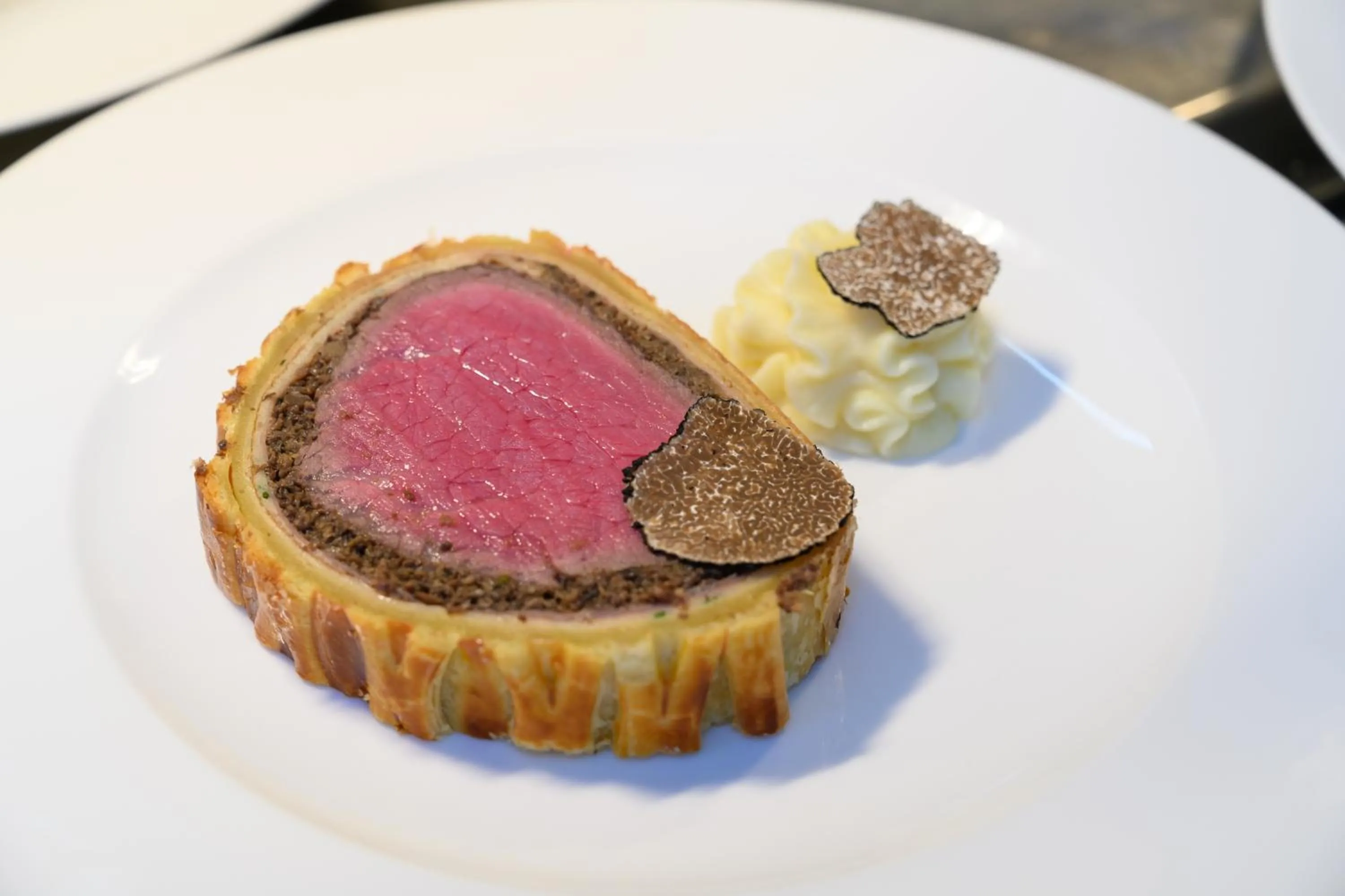 Food close-up in Knockinaam Lodge