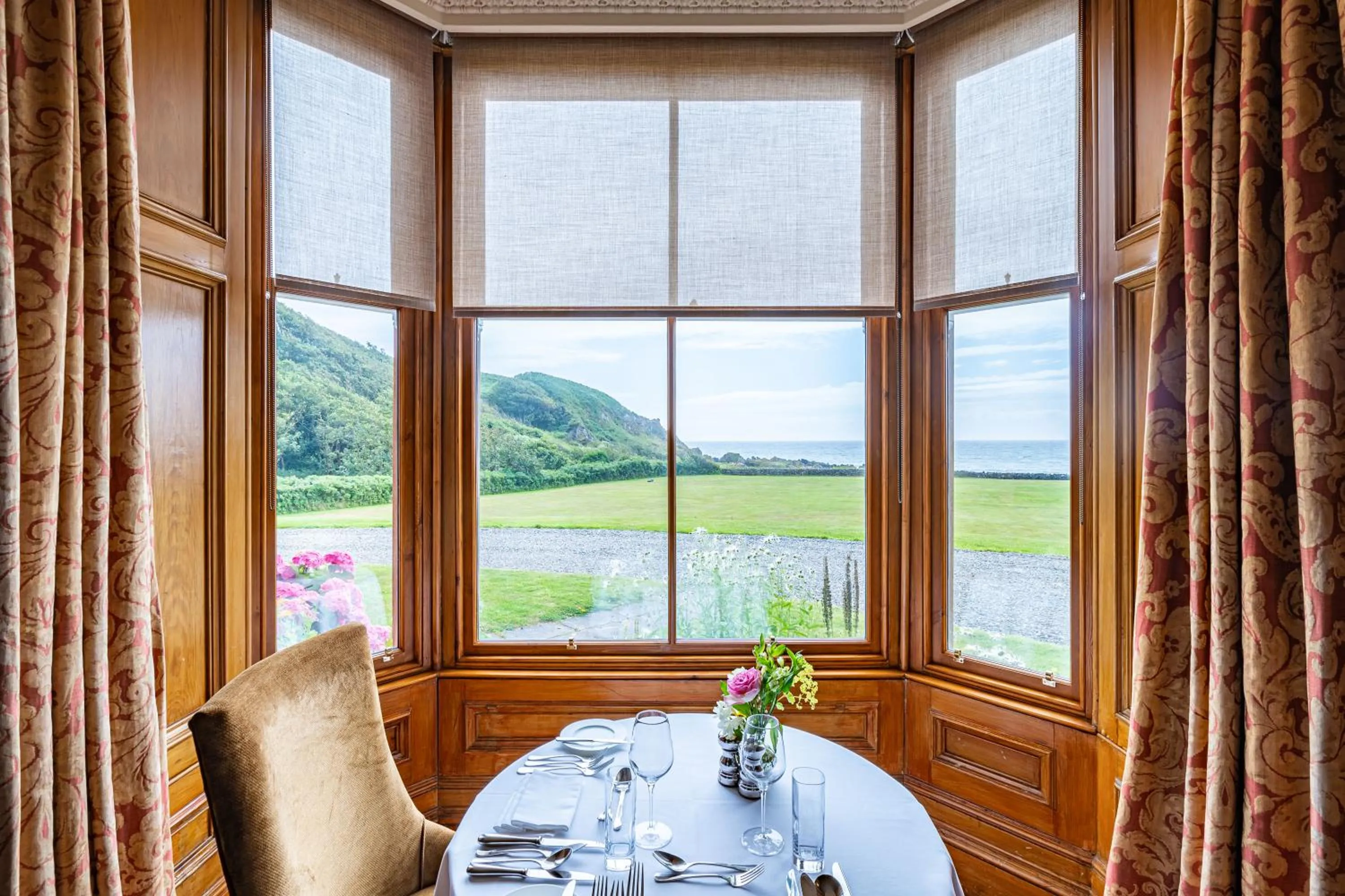 Natural landscape in Knockinaam Lodge
