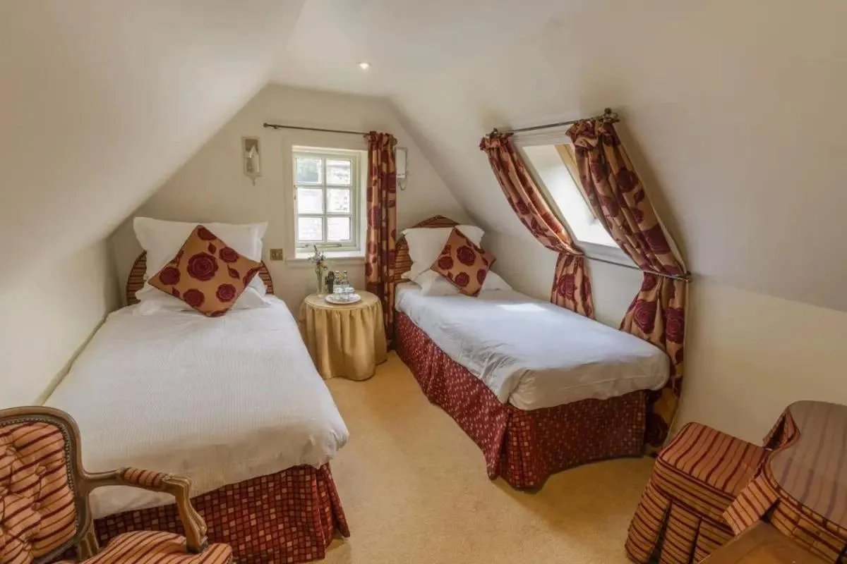 Bed in Knockinaam Lodge