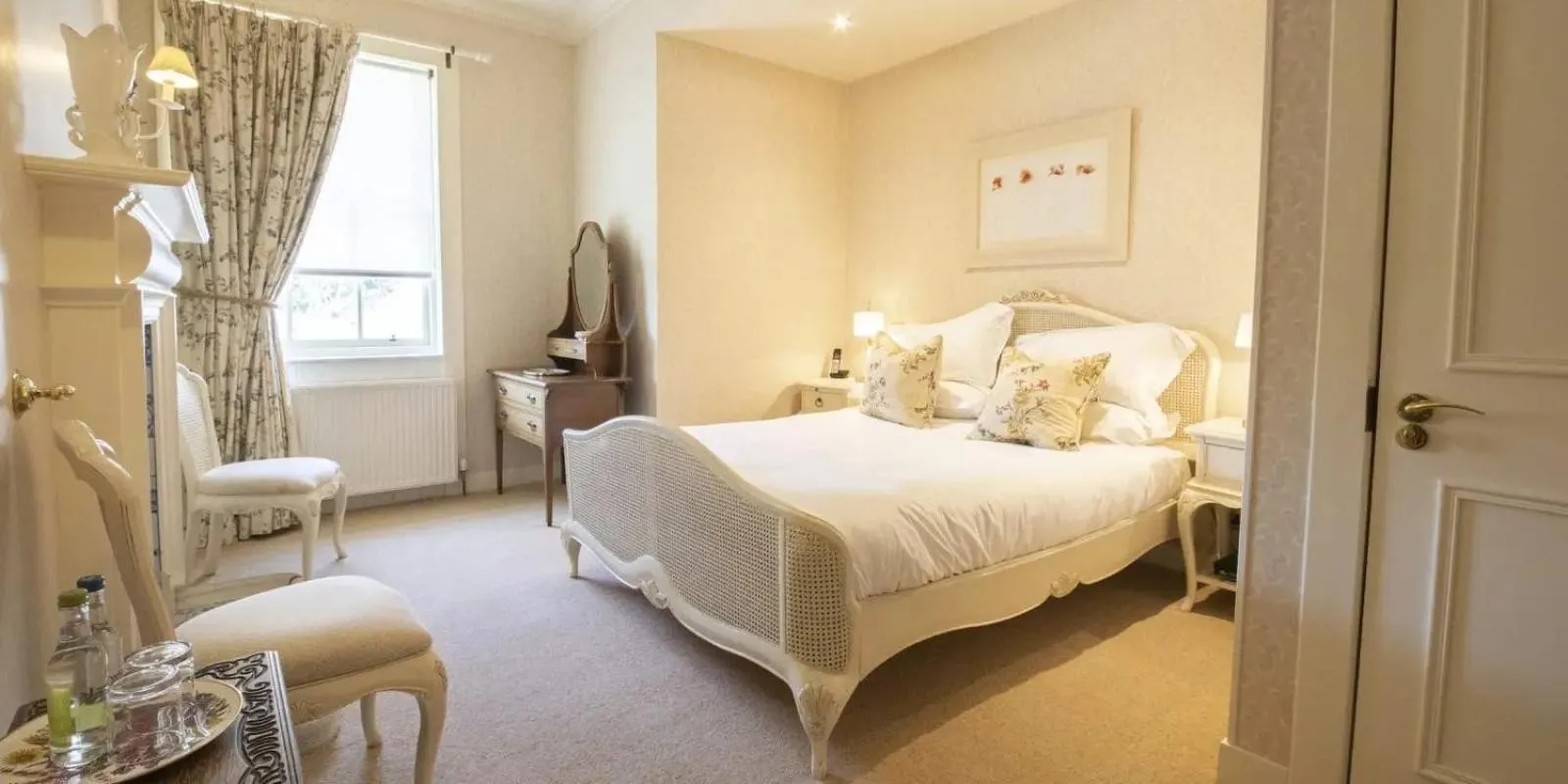 Bed in Knockinaam Lodge