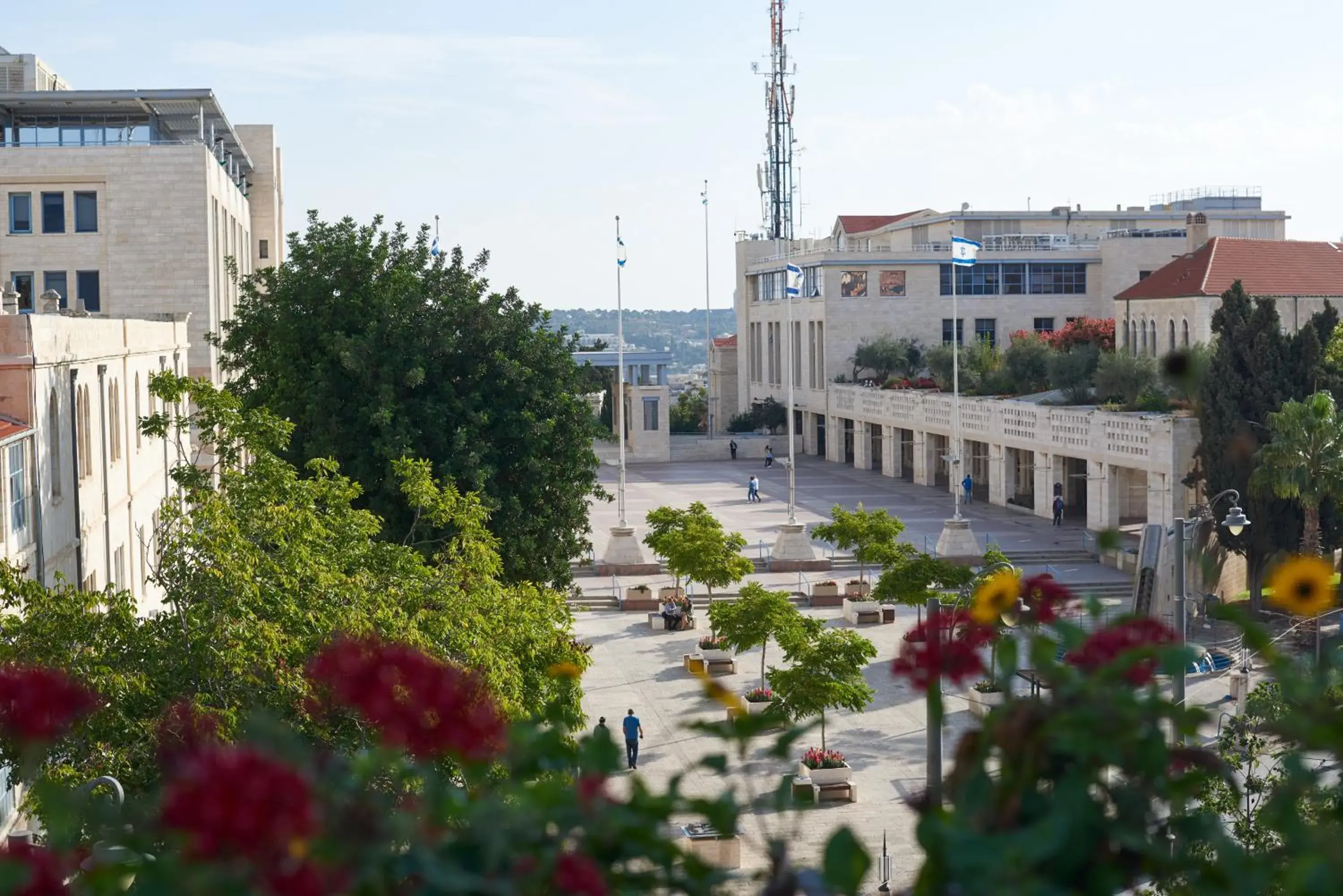 City view in The Post Hostel Jerusalem City view in The Post Hostel Jerusalem
