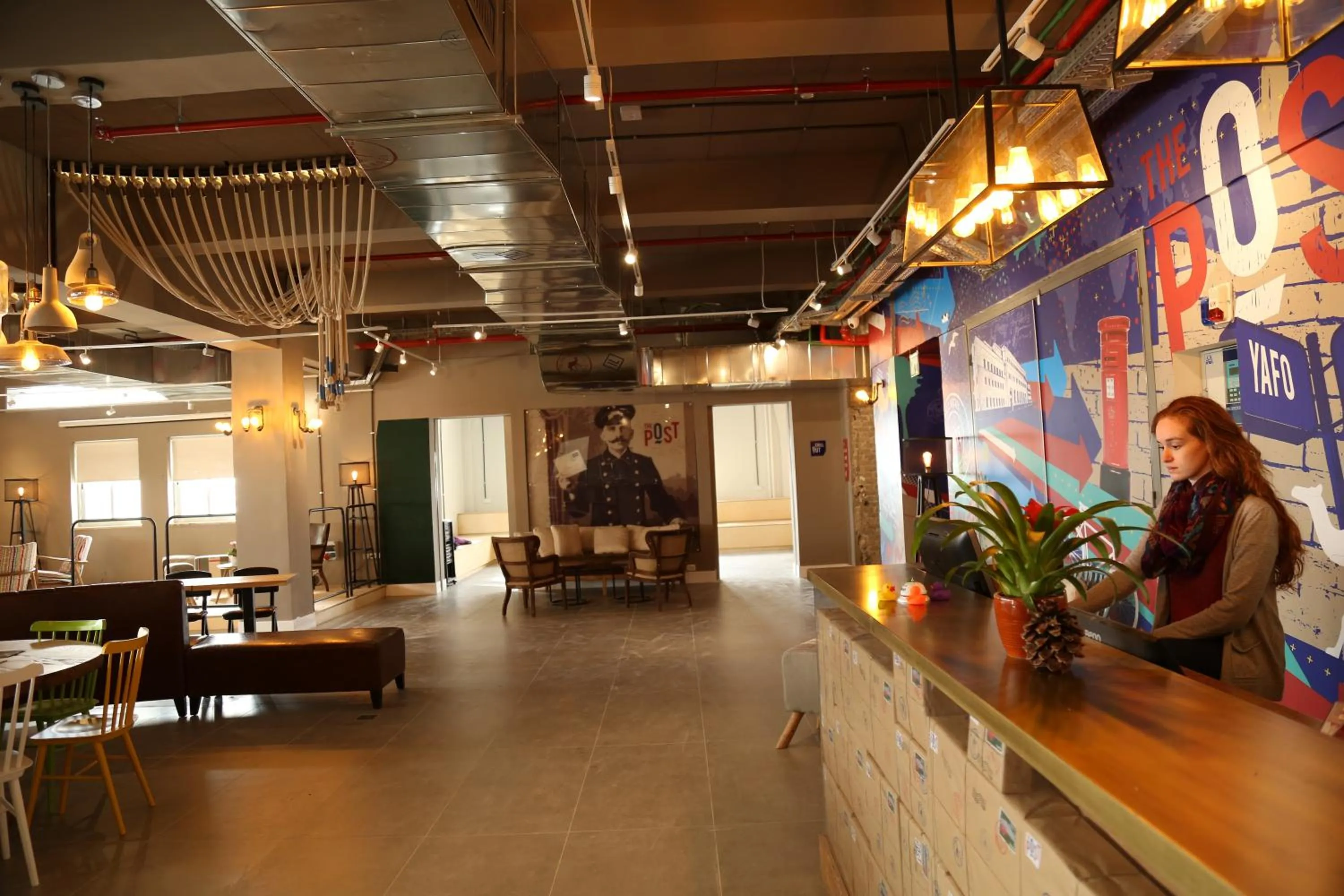 Evening entertainment in The Post Hostel Jerusalem